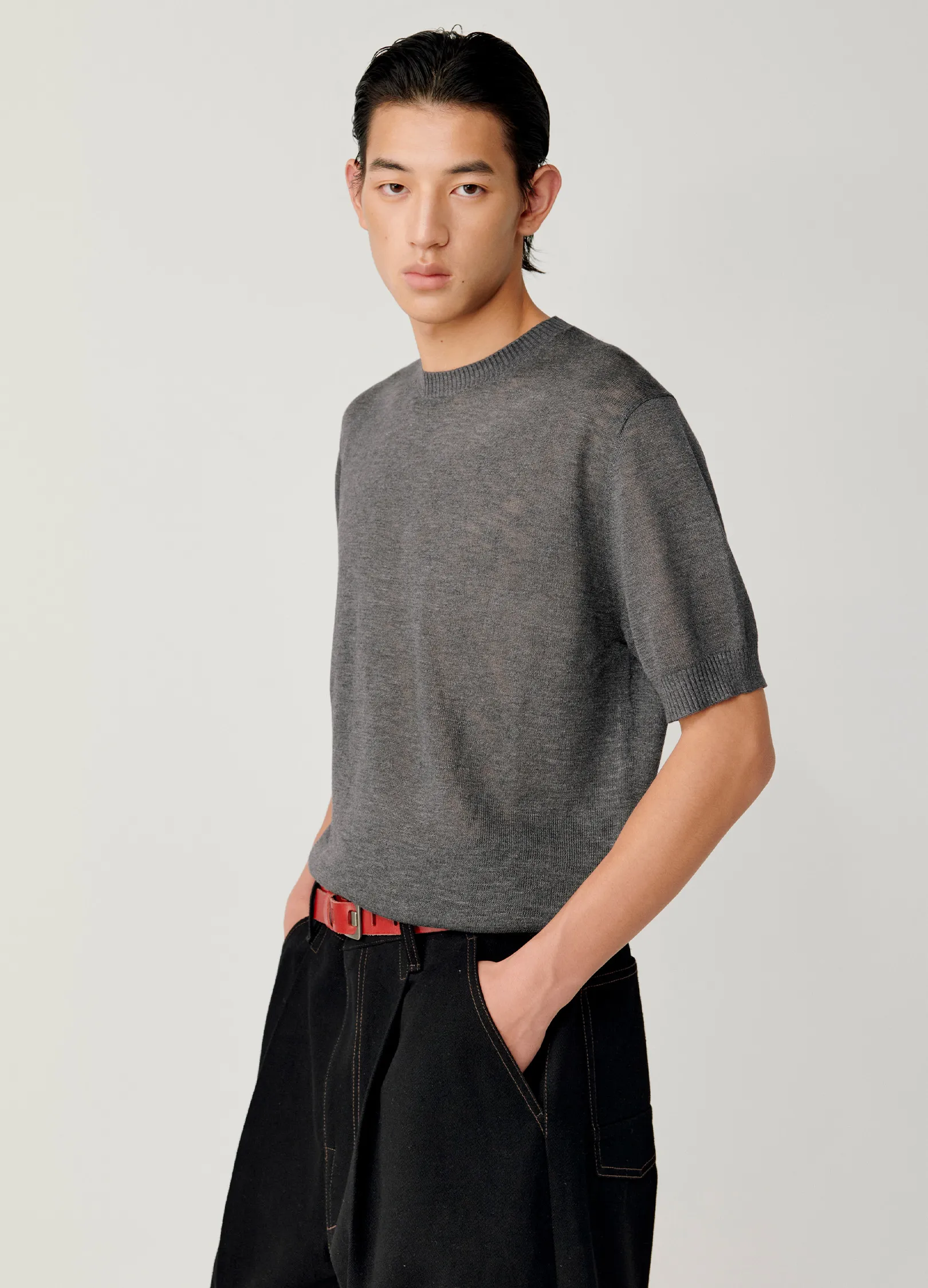 Knitted Bamboo Tee - Image 5