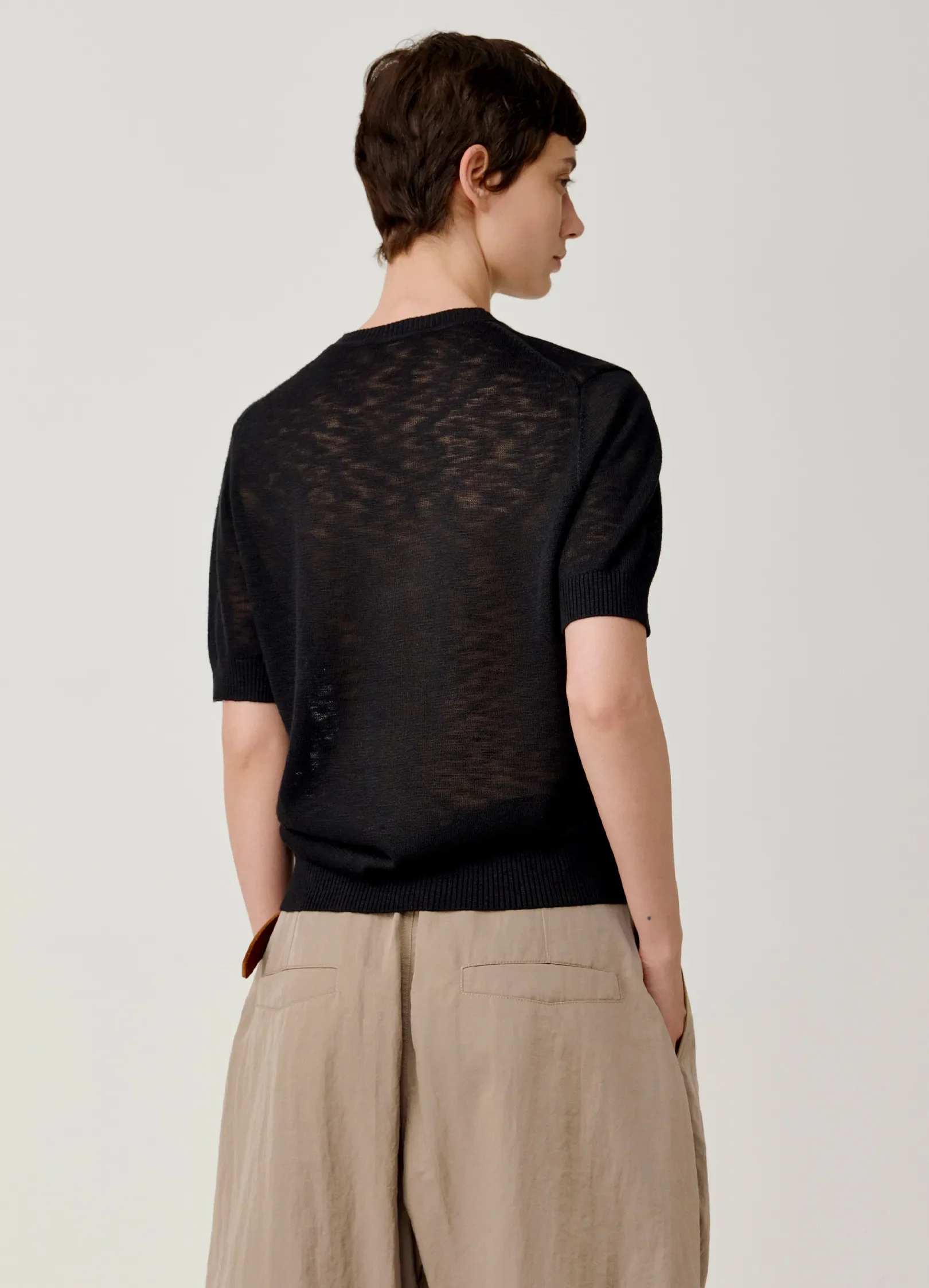 Knitted Bamboo Tee - Image 6