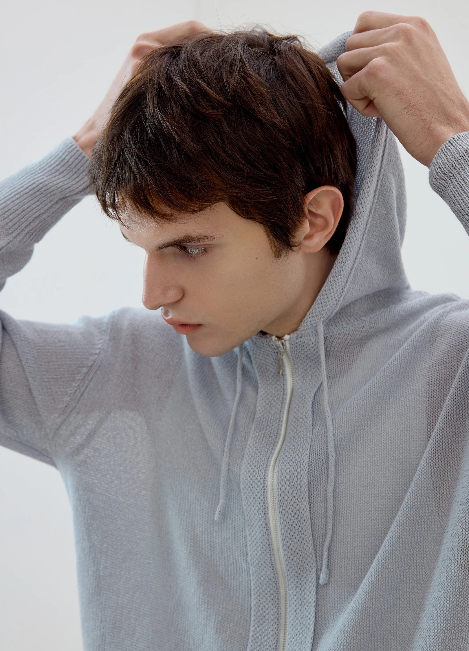Knitted Zip Hoodie - Image 6