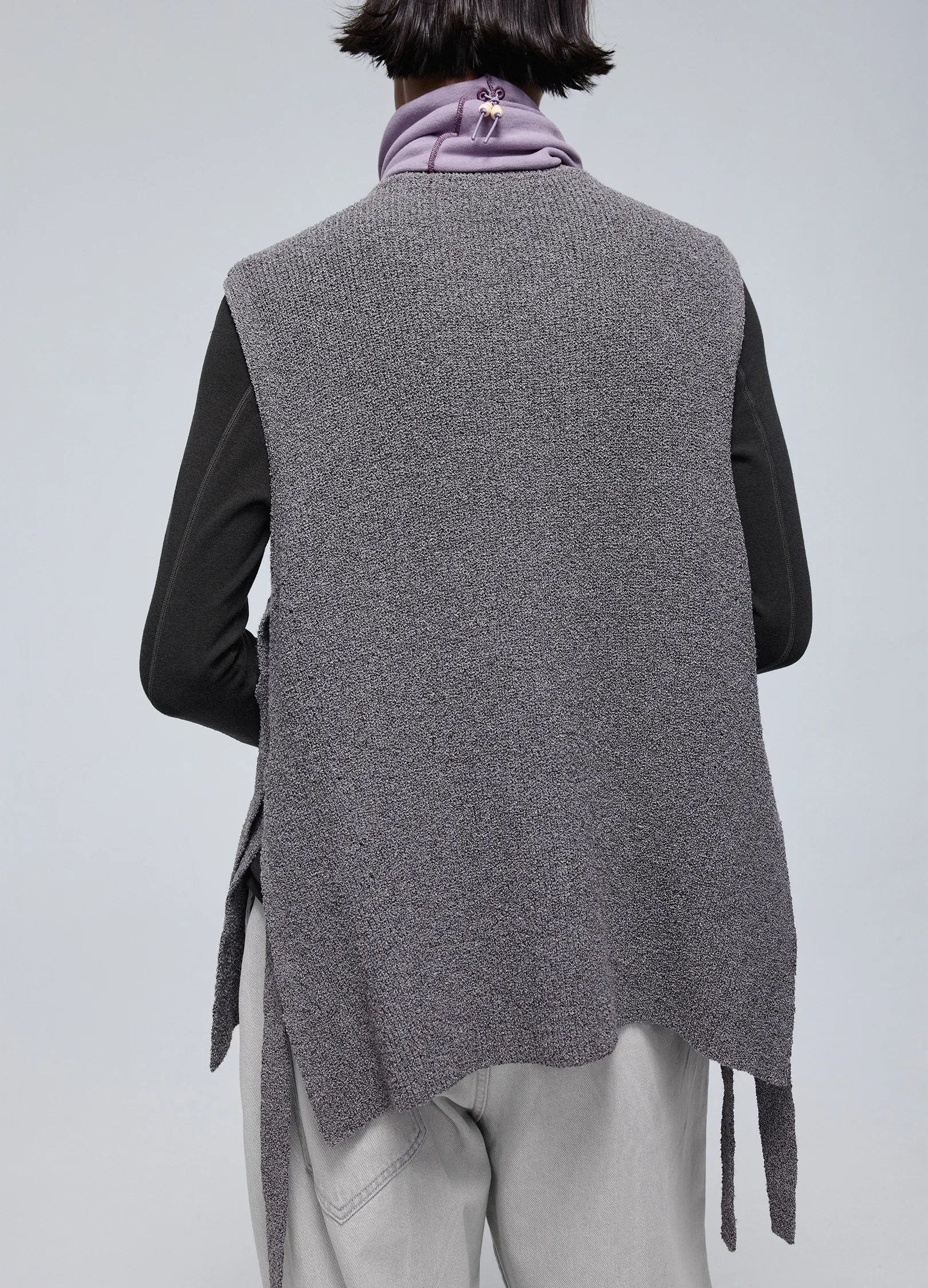 Knitted Zip Vest - Image 9