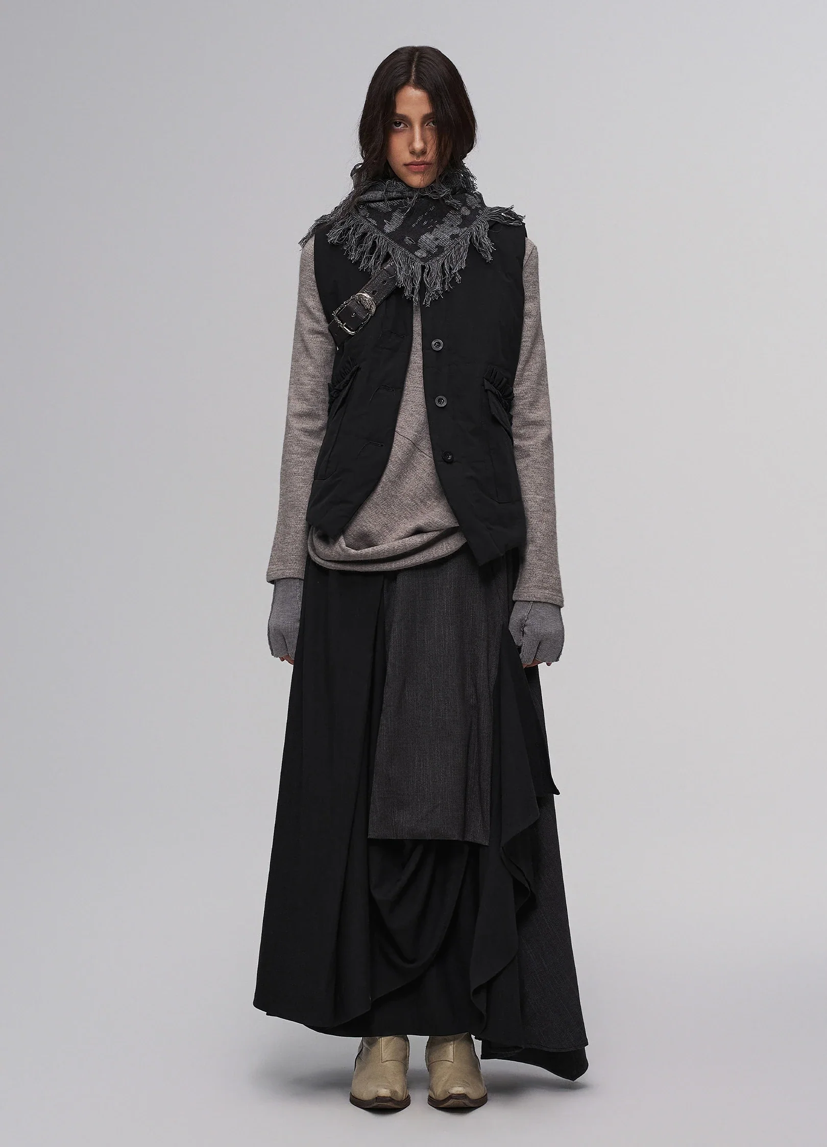 Lace Overlay Vest