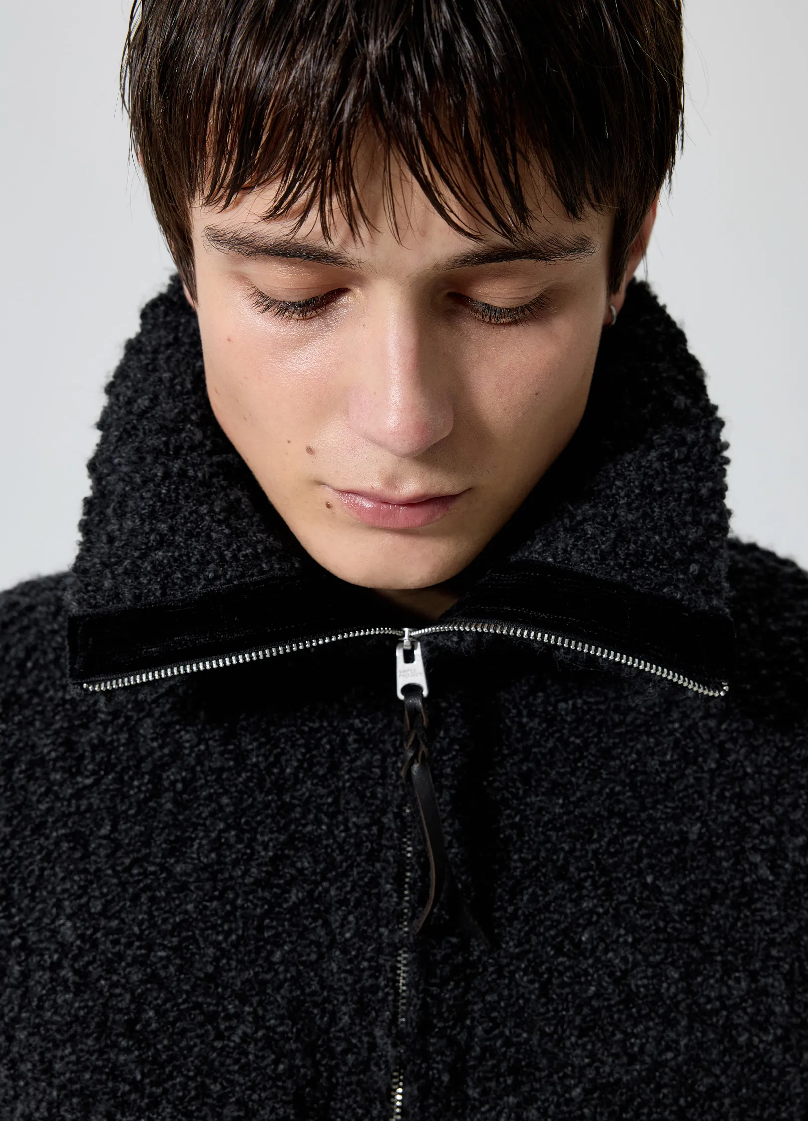 Lambswool Zip Sweater - Image 10