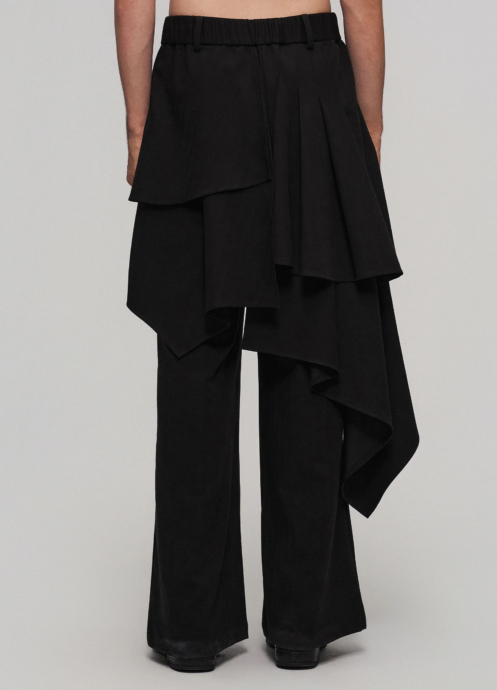 Layered Panel Trousers - Image 4