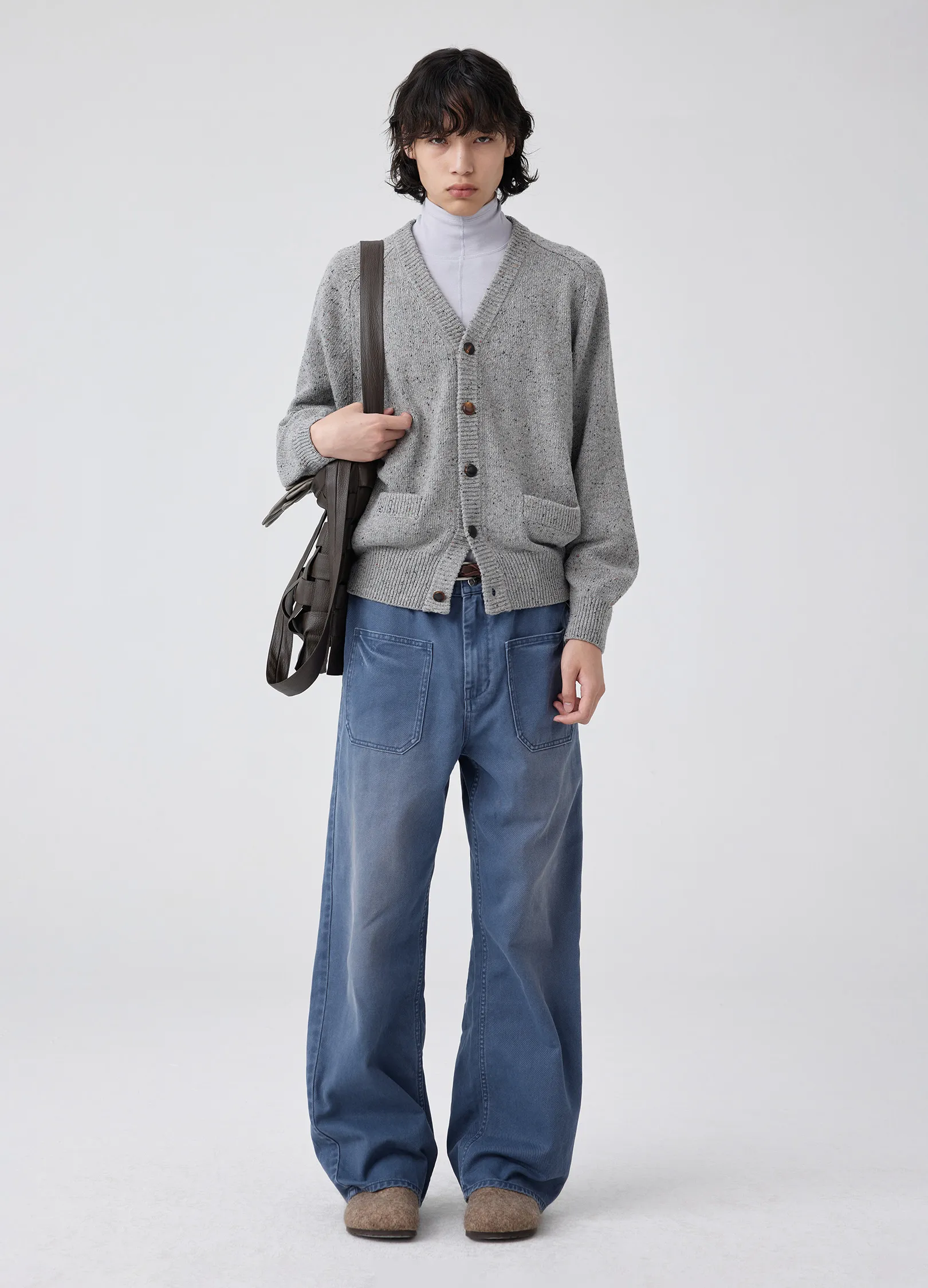 Leather Braided Bag - Image 7