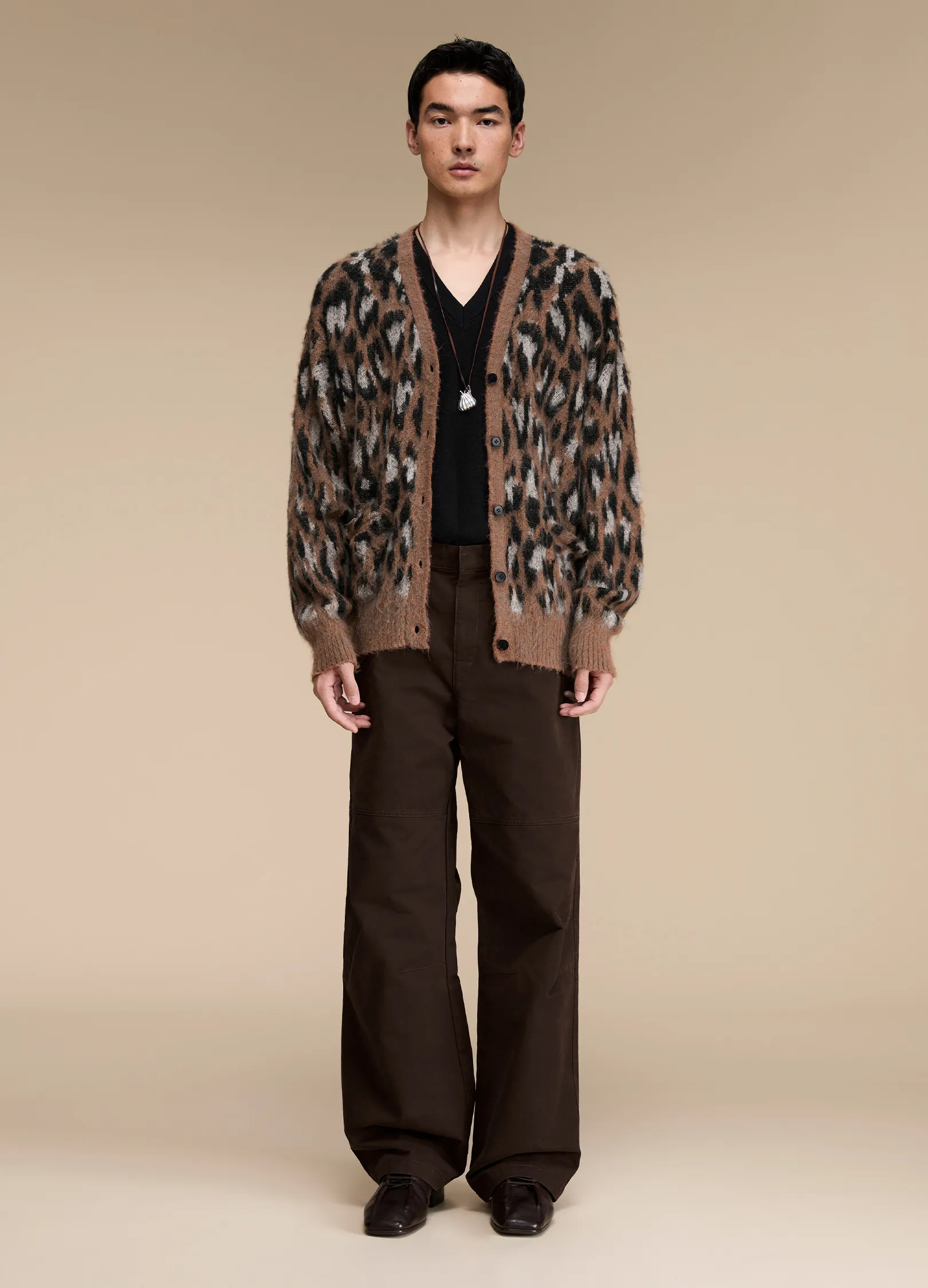 Leopard Print Cardigan - Image 6