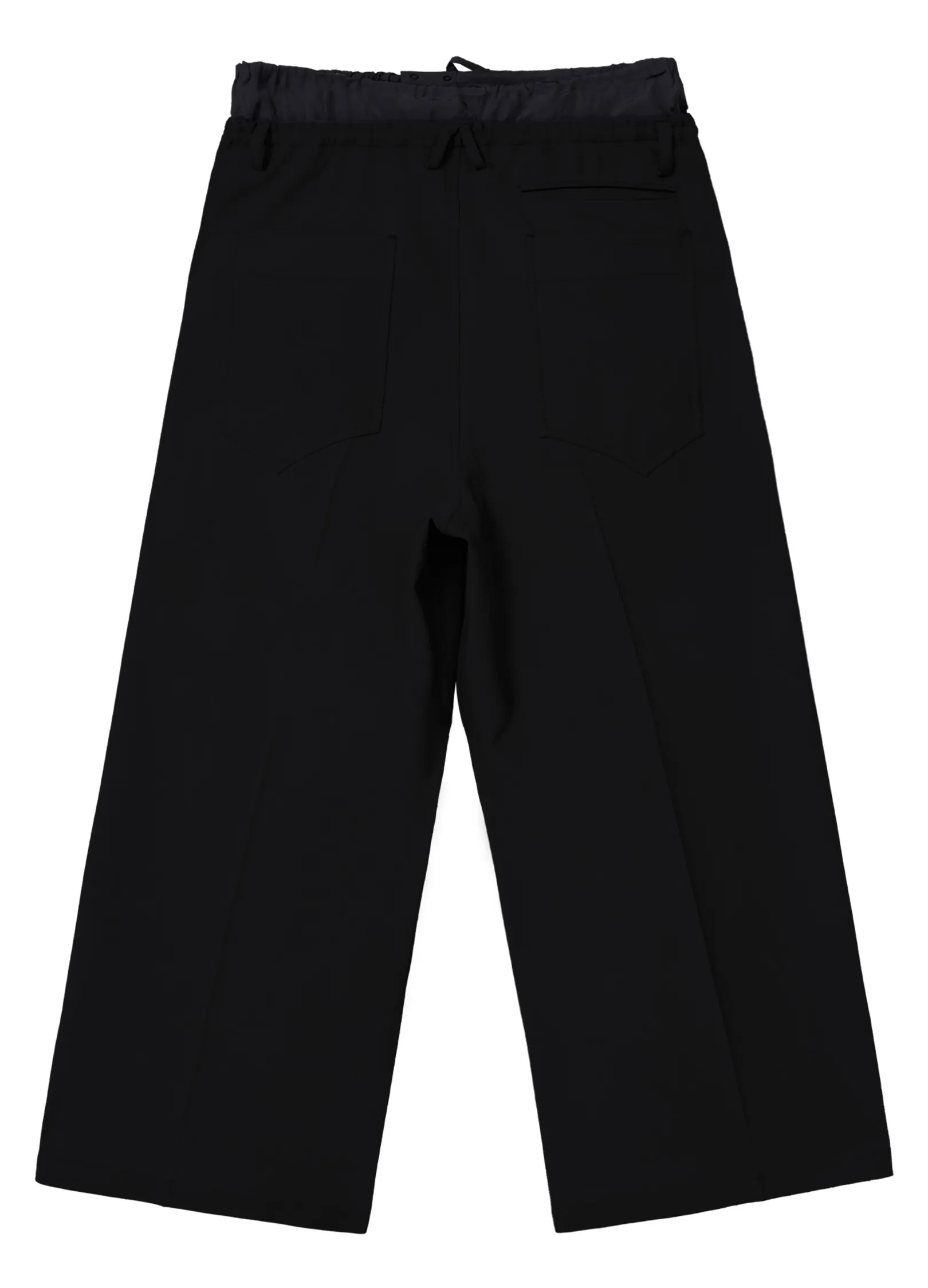 Light Splicing Wide Trousers - Image 17