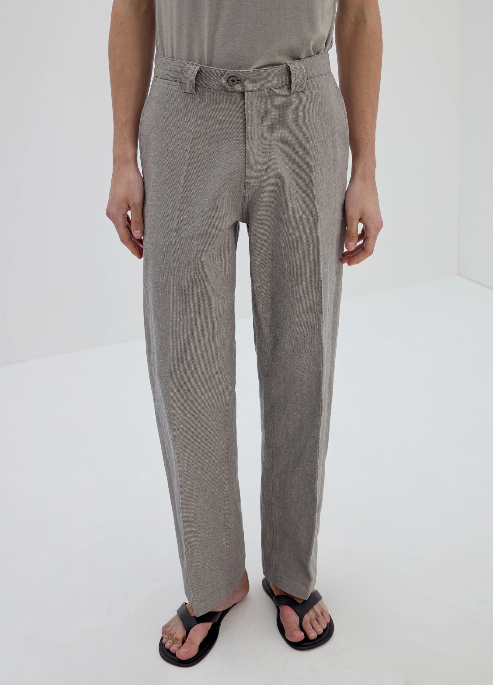 Linen Blend Chinos - Image 3