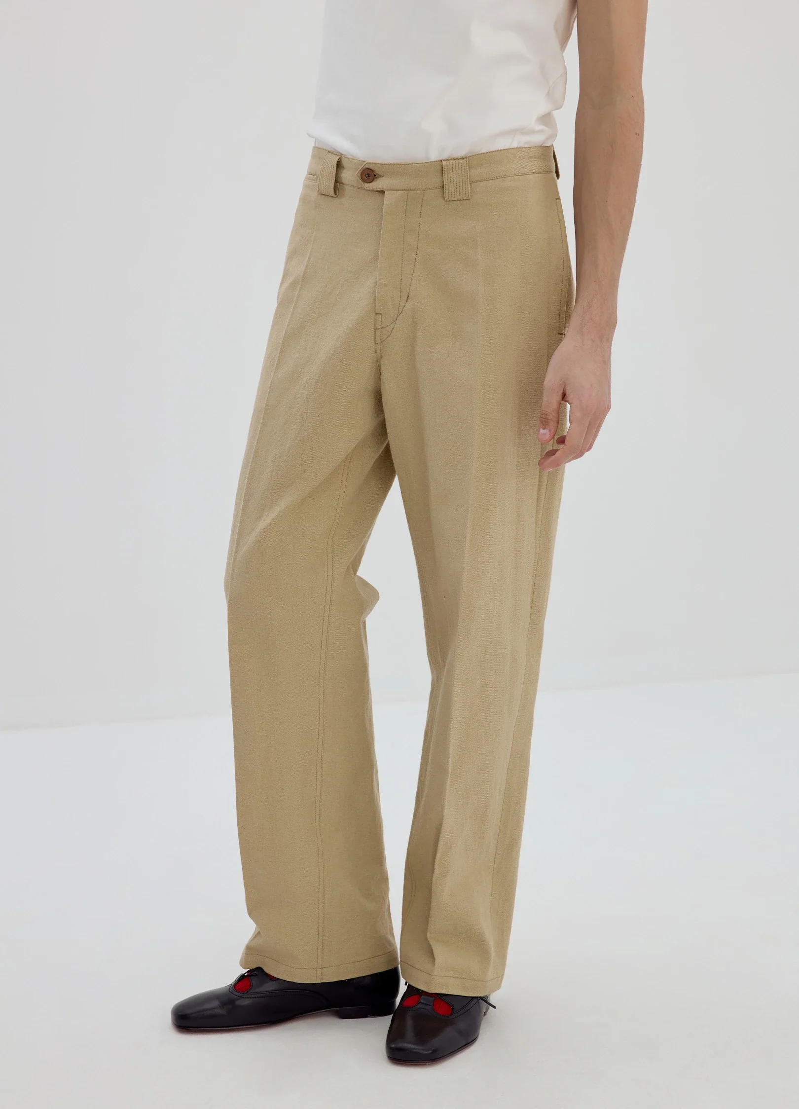 Linen Blend Chinos - Image 4