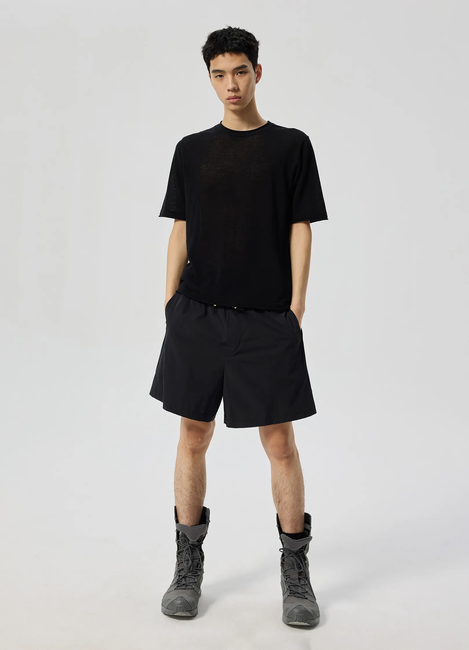 Linen Crew Shirt - Image 6