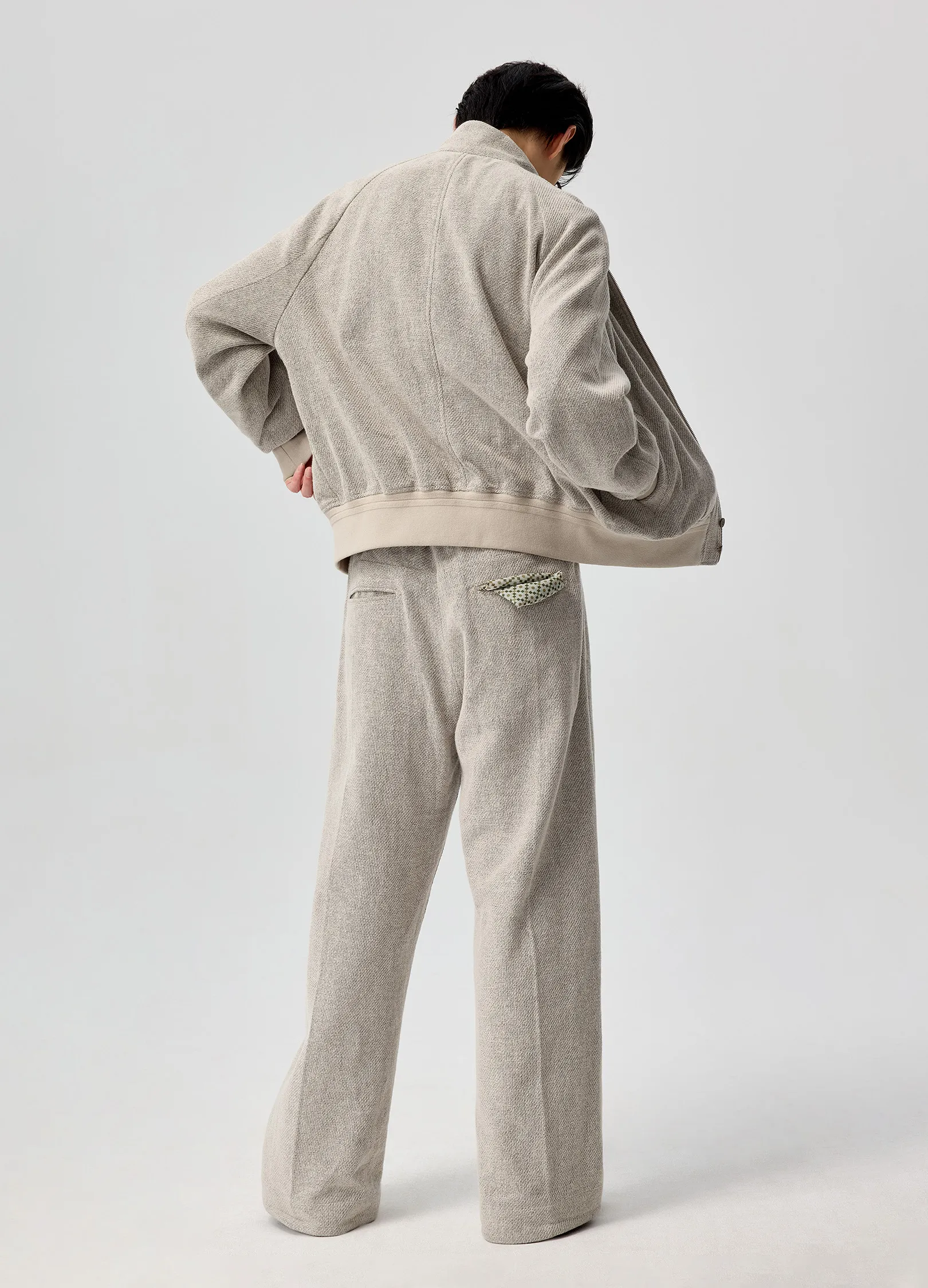 Linen Harrington Jacket - Image 11
