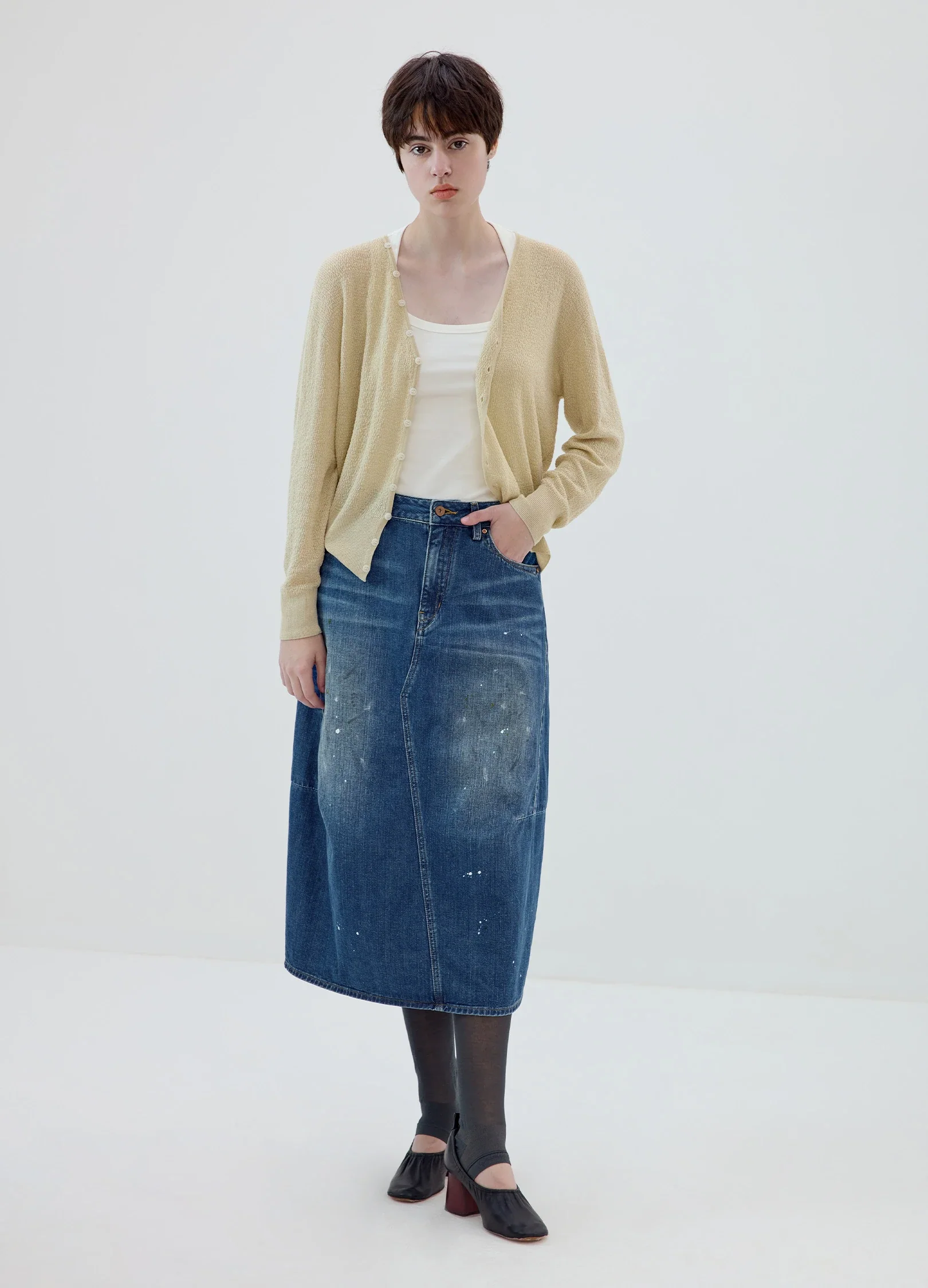 Linen Knit Cardigan - Image 5