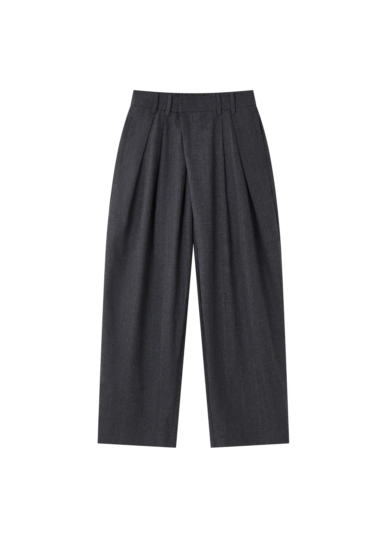 Linen Pleated Trousers - Image 10
