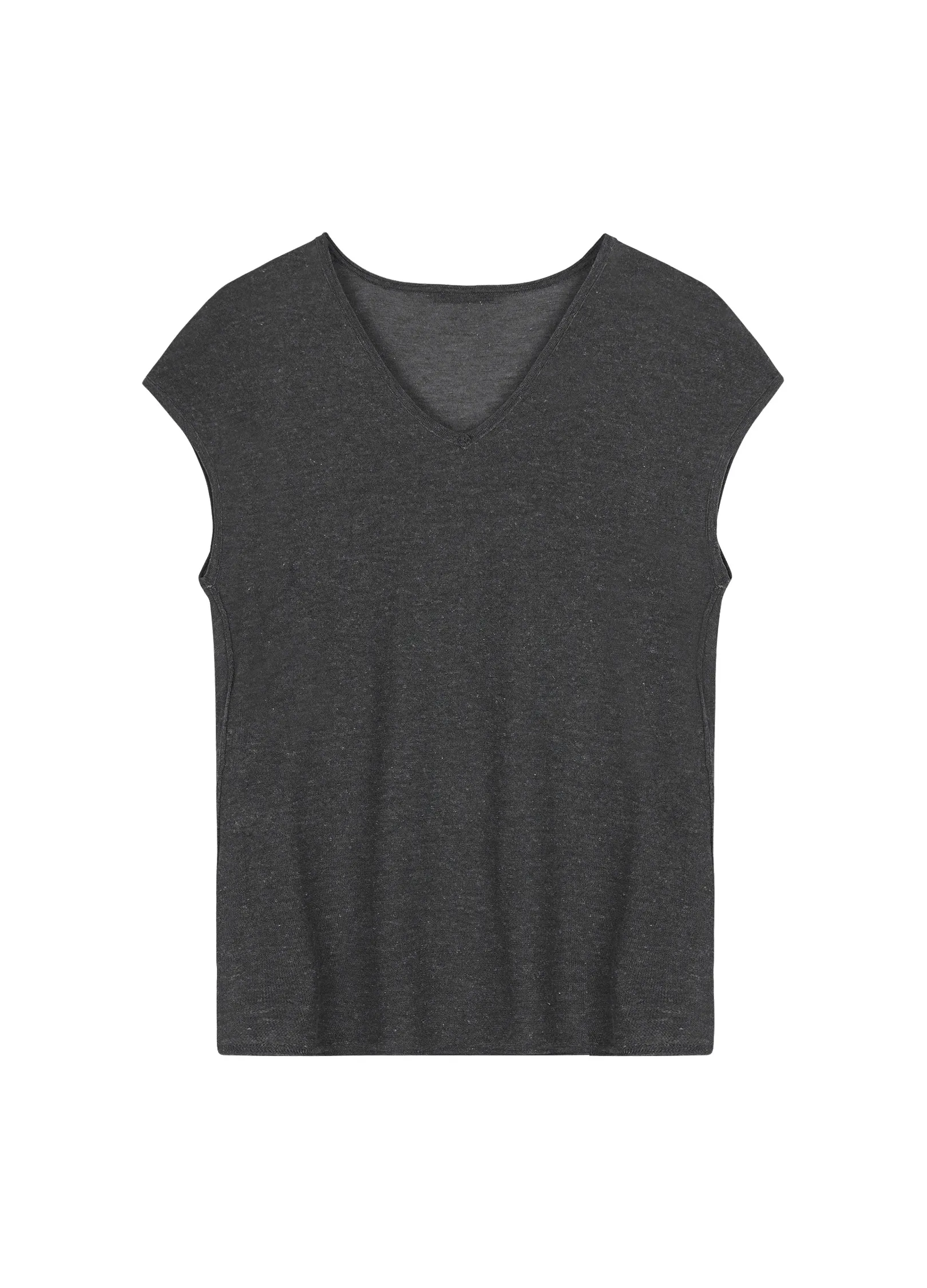 Linen V Shirt - Image 17