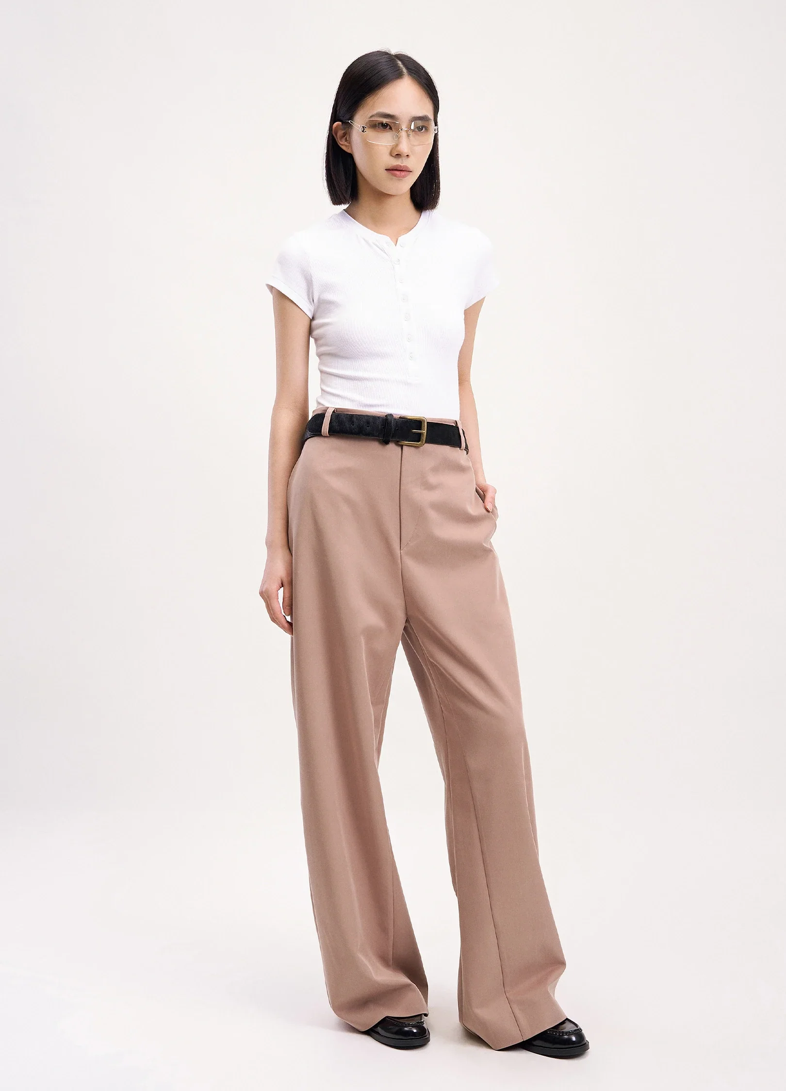 Lotus Suede Trousers - Image 10
