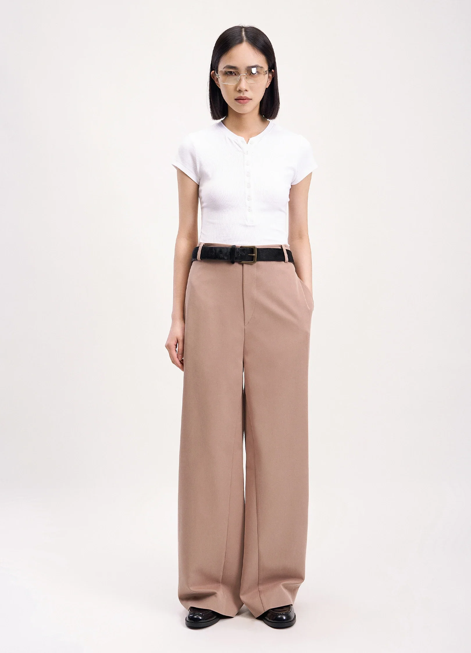 Lotus Suede Trousers - Image 9