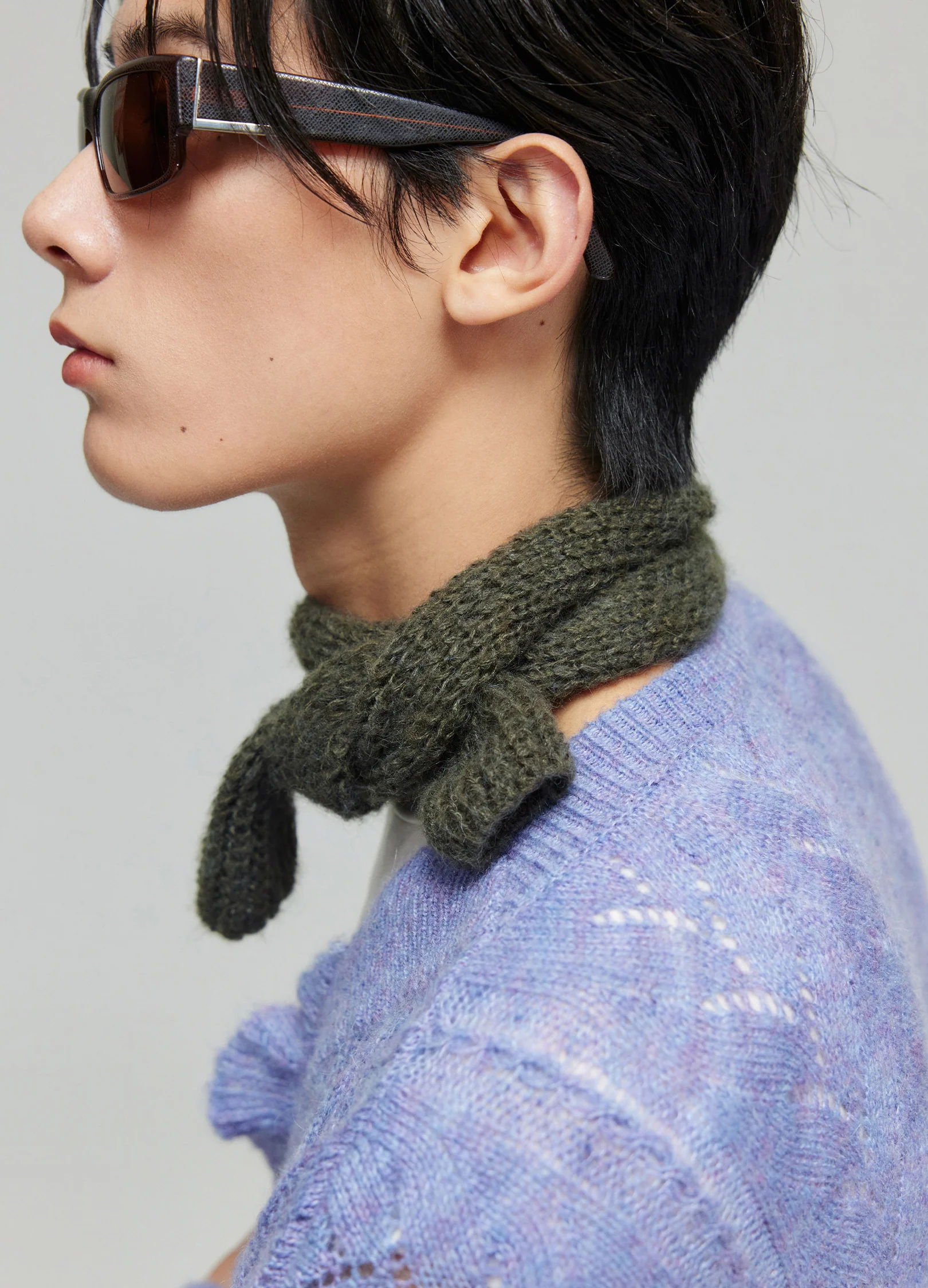 Mini Knit Scarf - Image 10