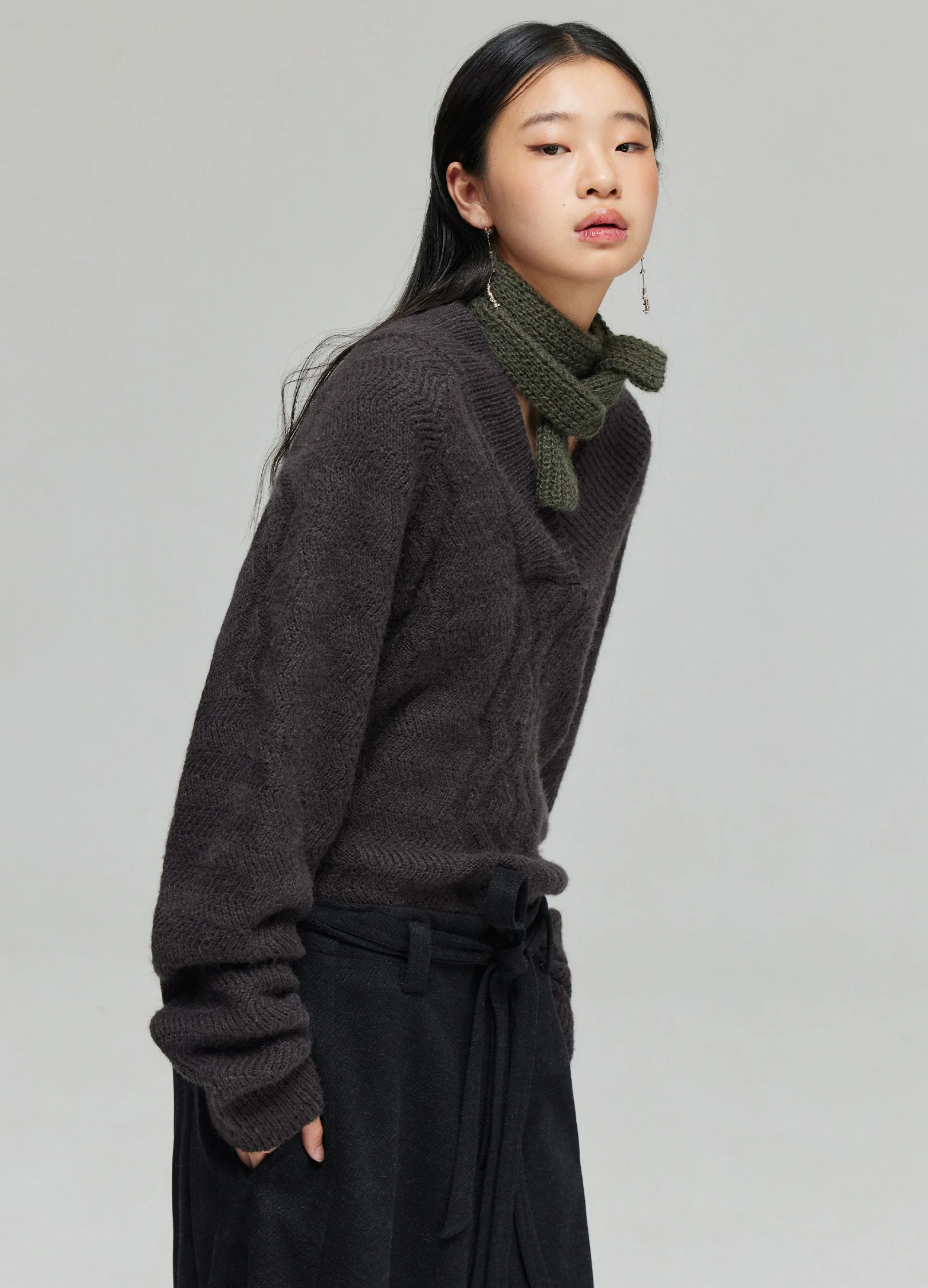 Mini Knit Scarf - Image 3