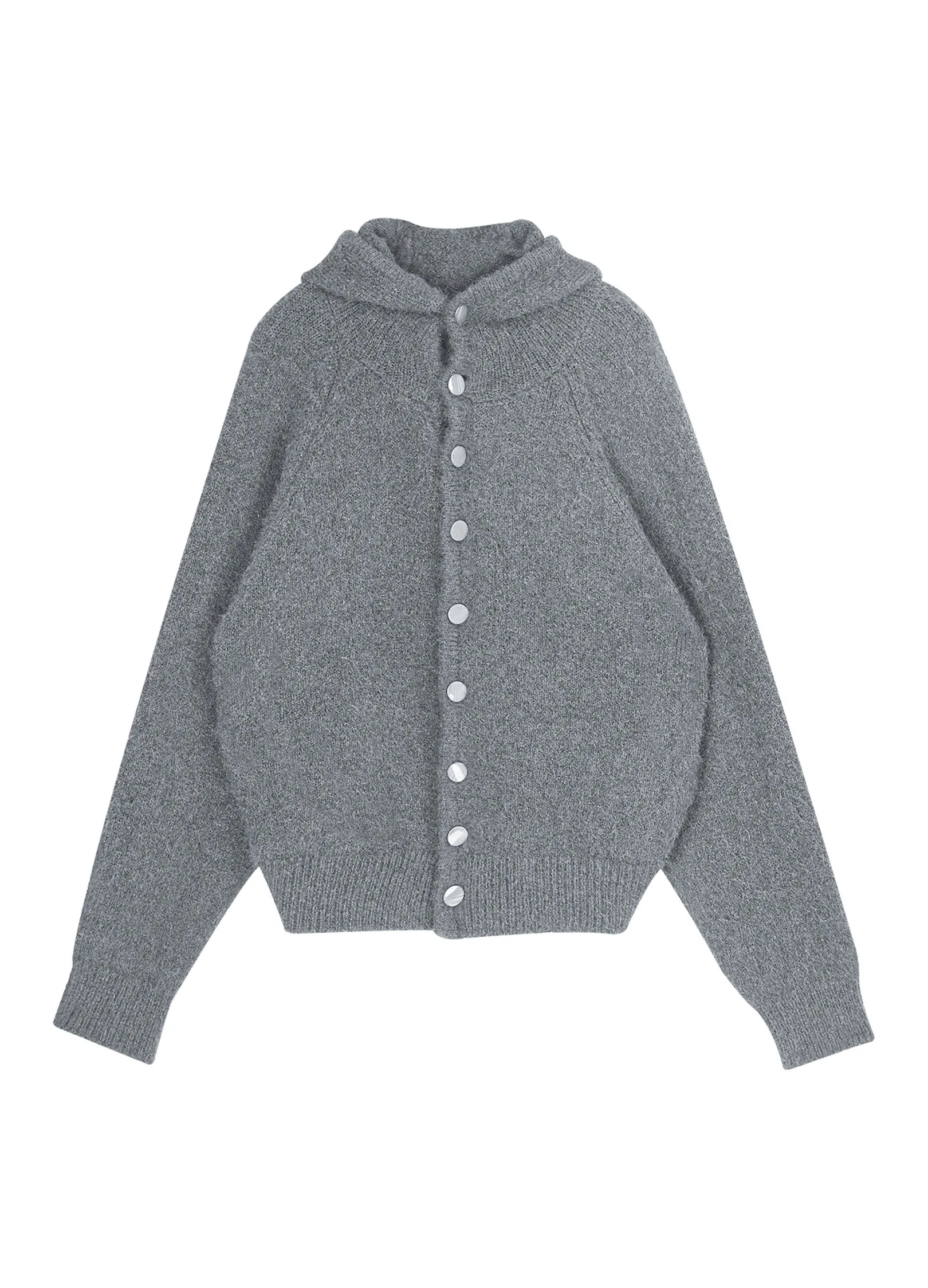 Mohair Button Hoodie - Image 17