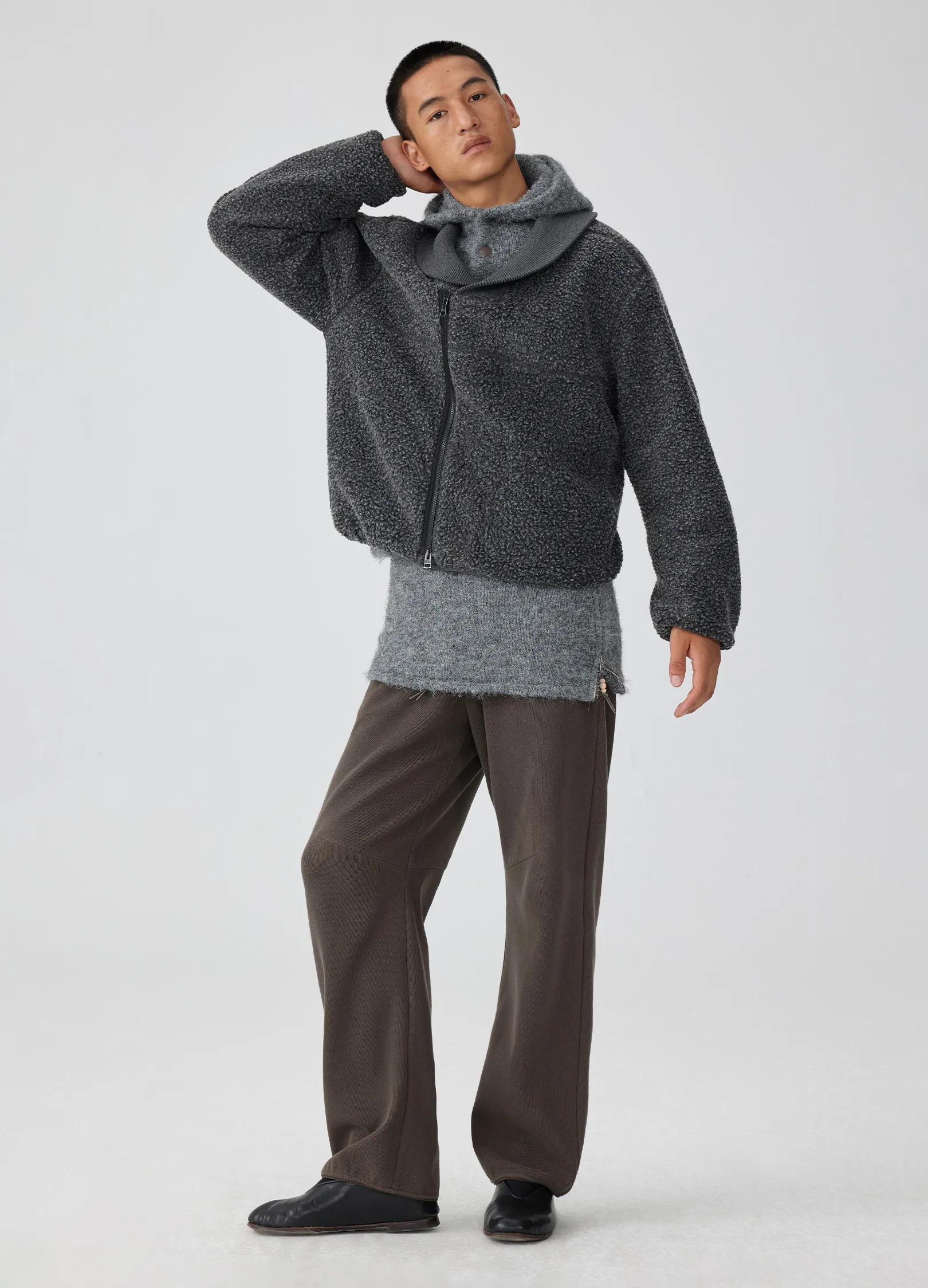 Mohair Double Miniskirt - Image 11