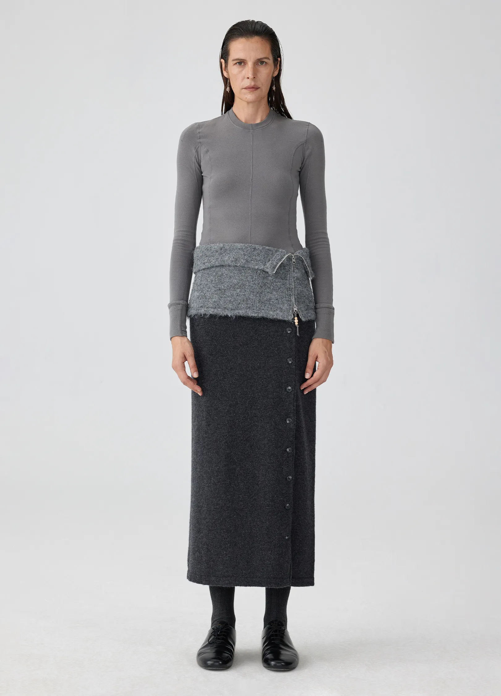 Mohair Double Miniskirt - Image 8