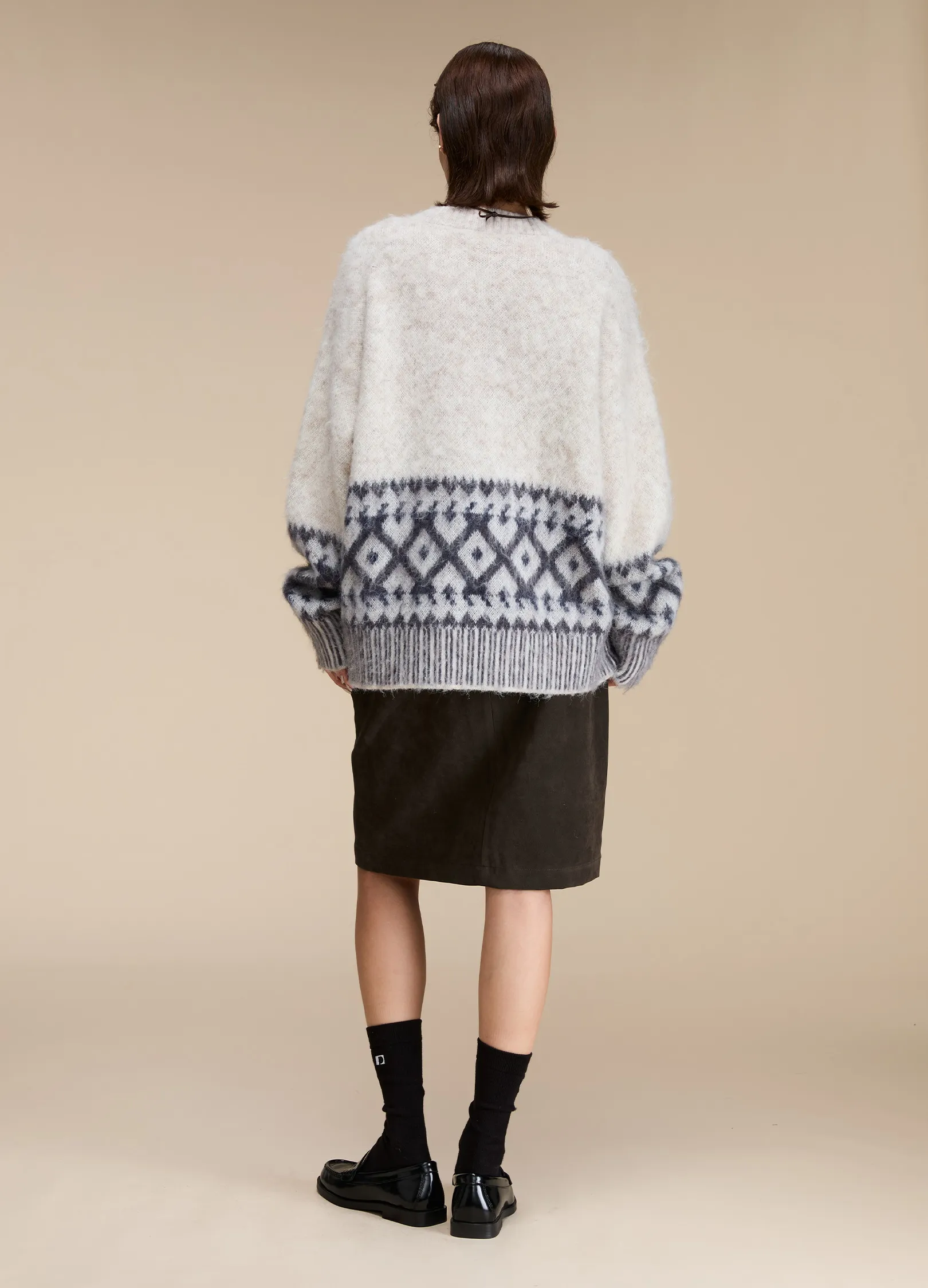 Mohair Graphic Sweater - Image 10