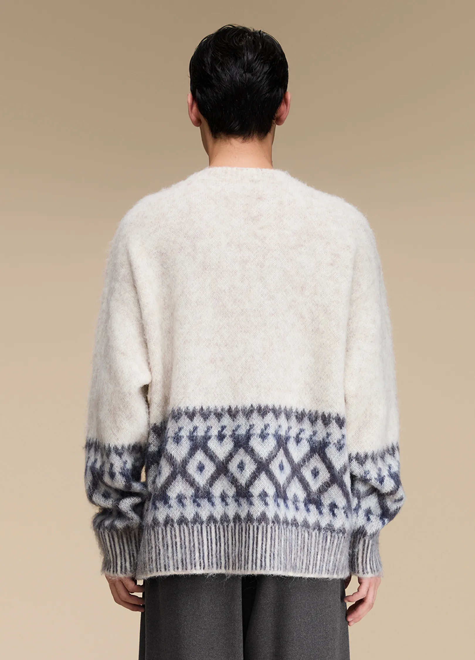 Mohair Graphic Sweater - Image 5
