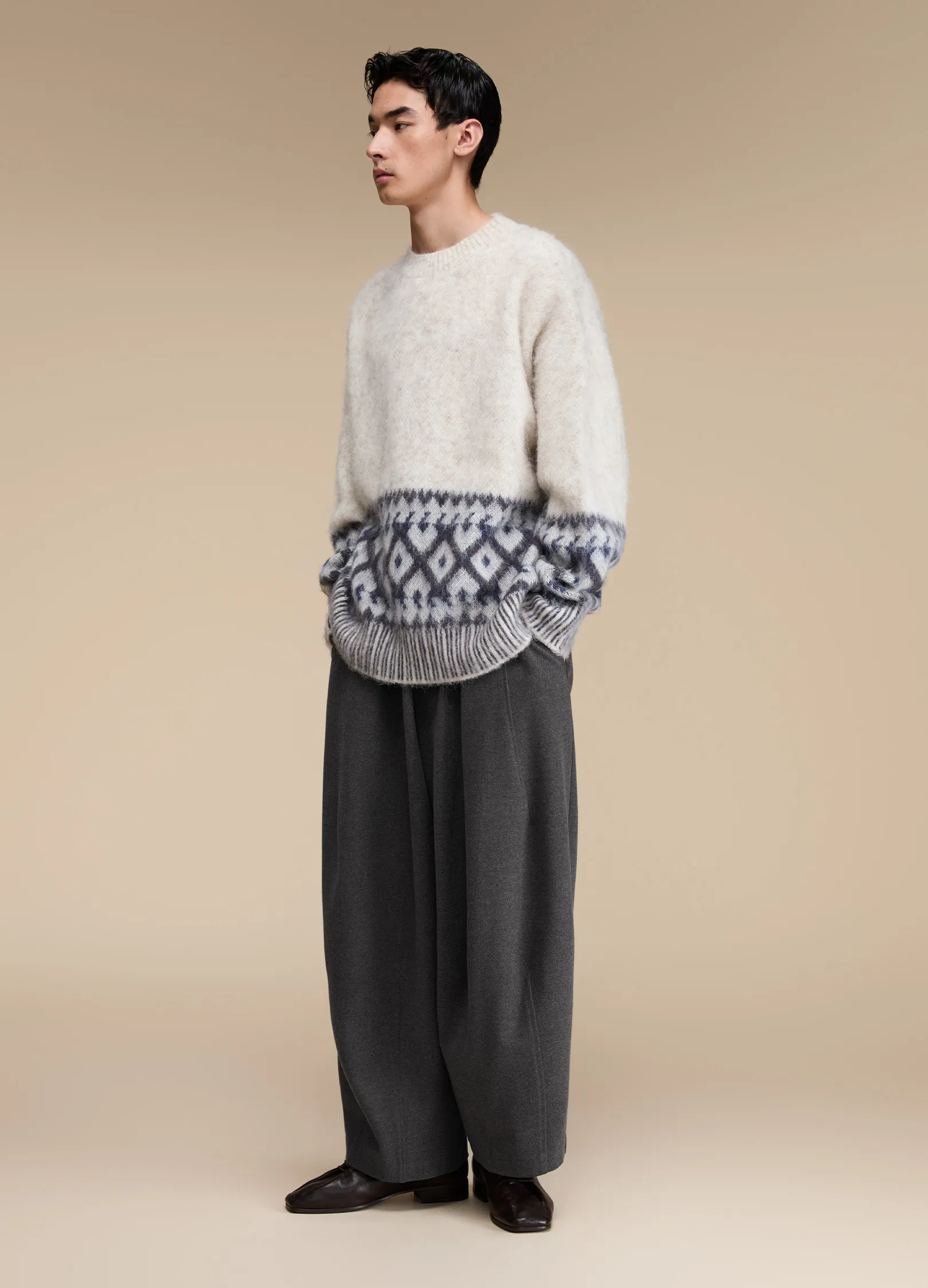 Mohair Graphic Sweater - Image 8