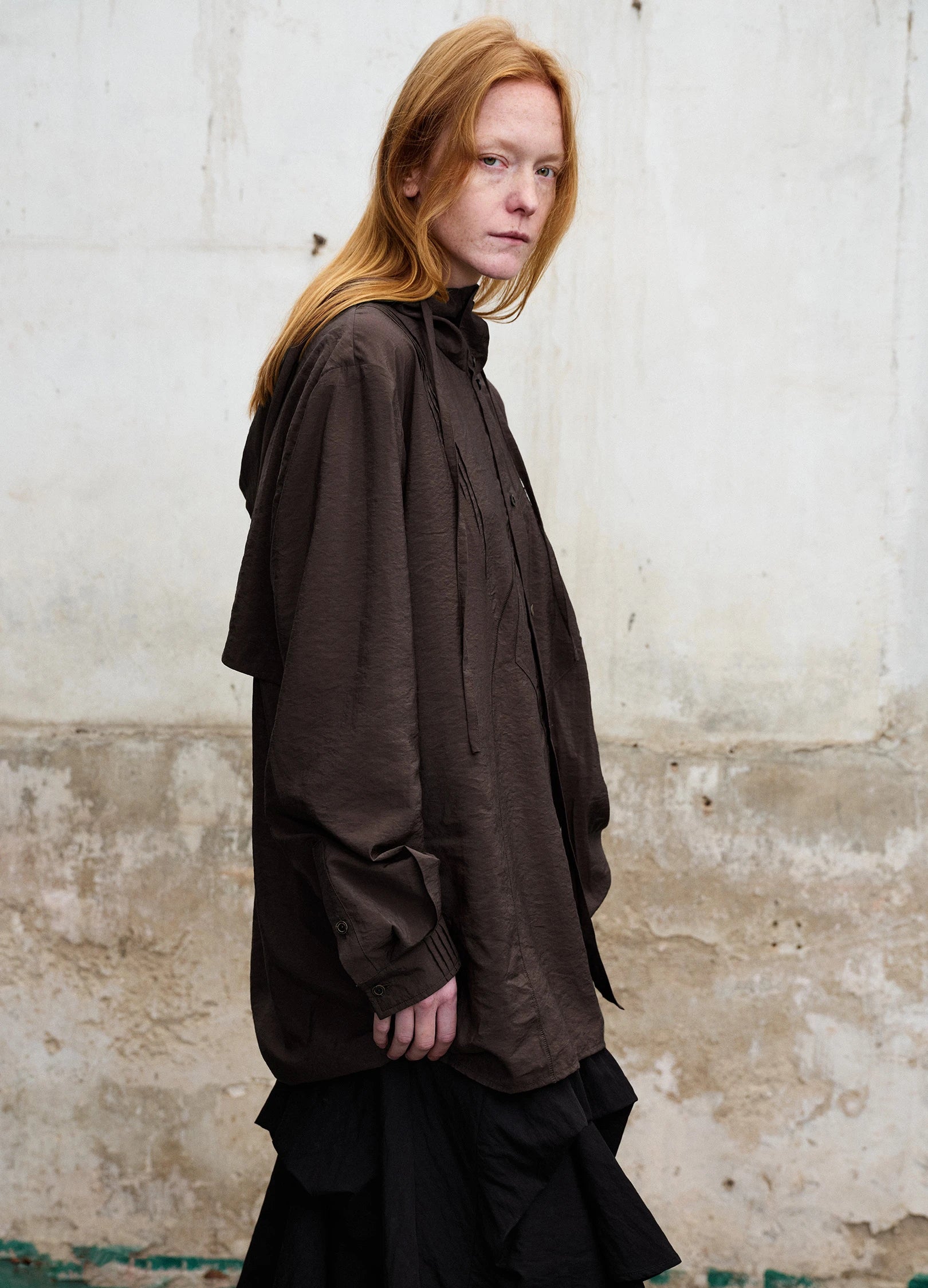 Dark Hooded Shirt - Image 10