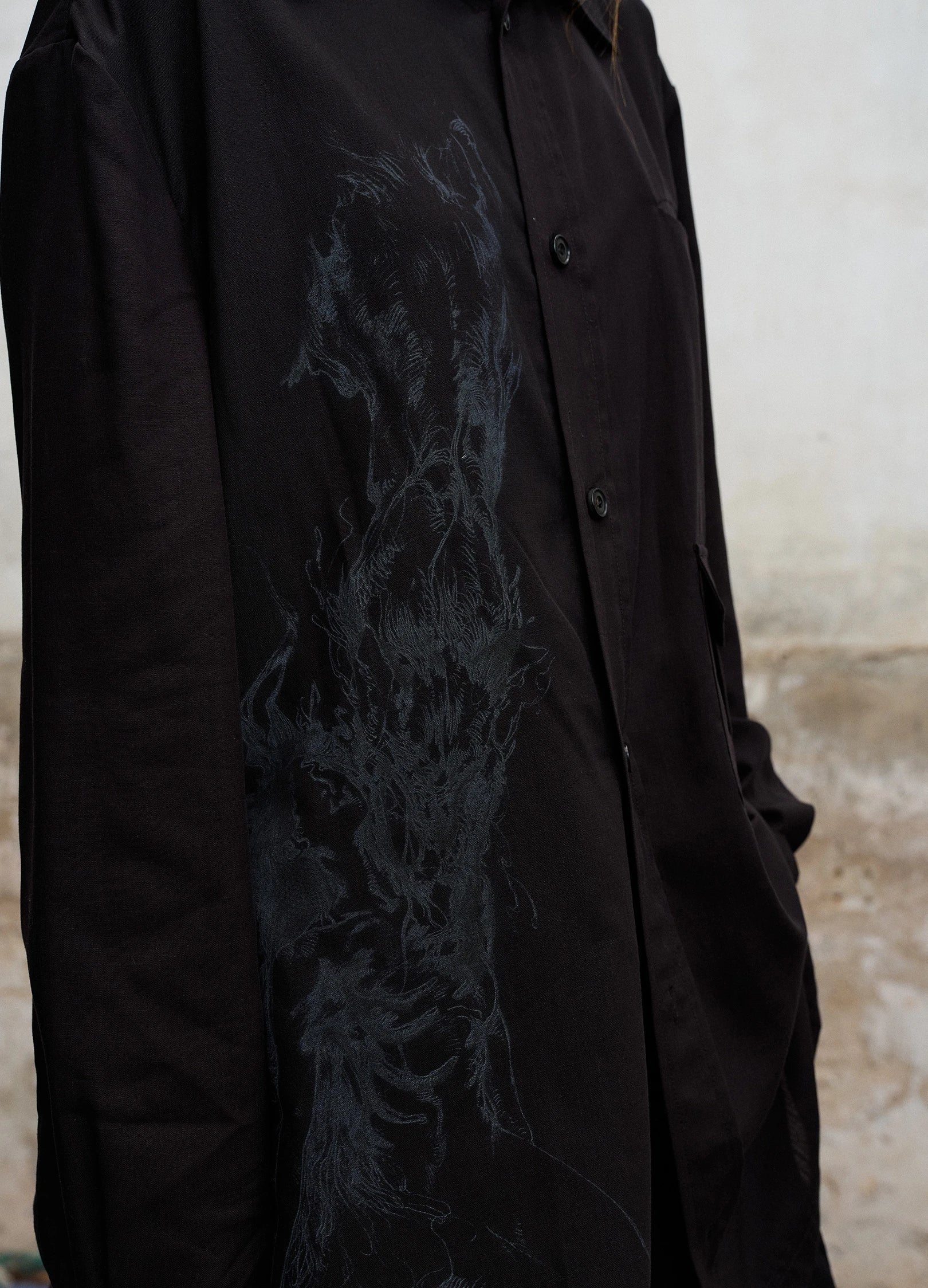 Multi-Pocket Graphic Shirt - Image 12