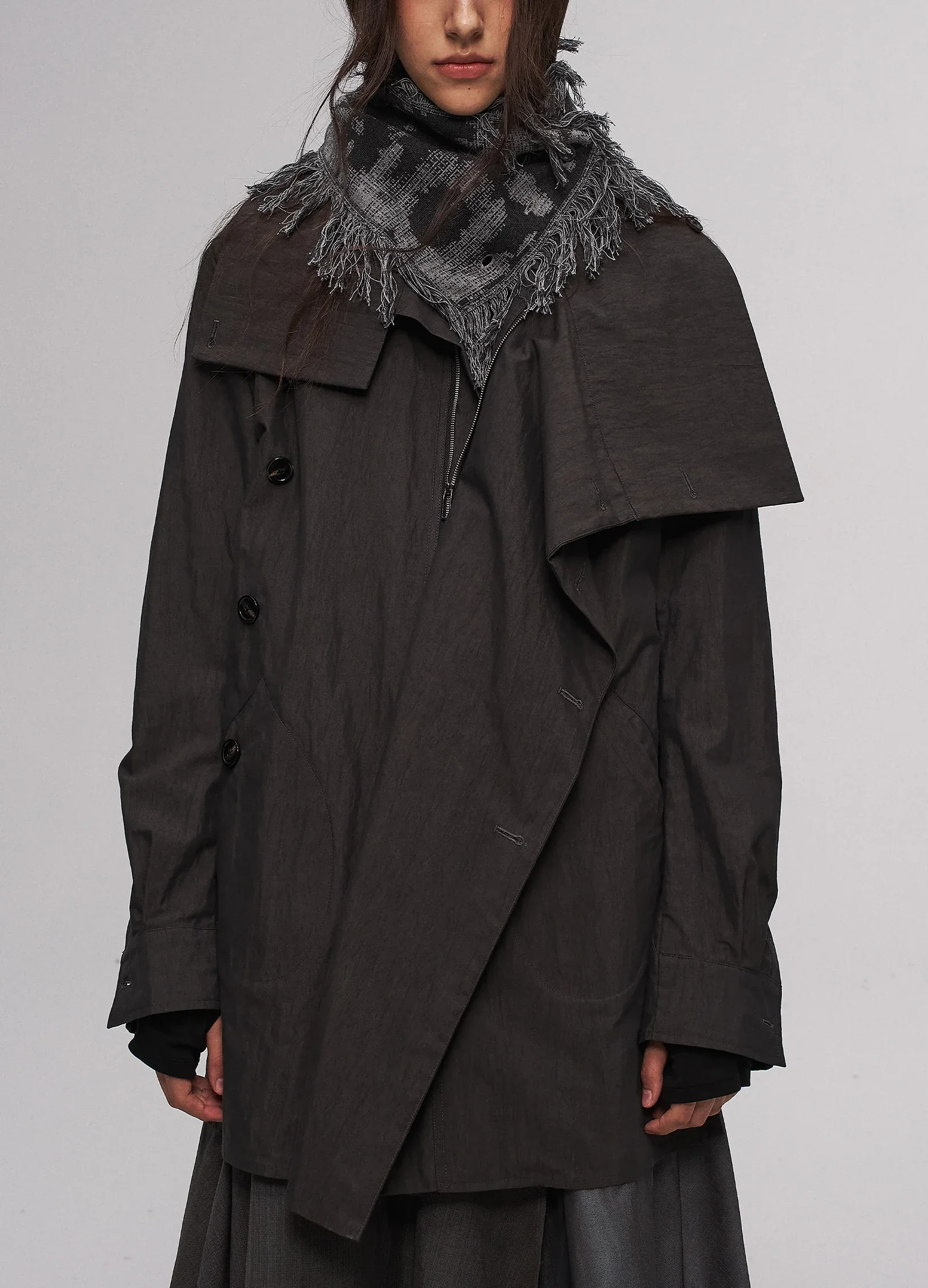 Multi-Texture Shawl - Image 2