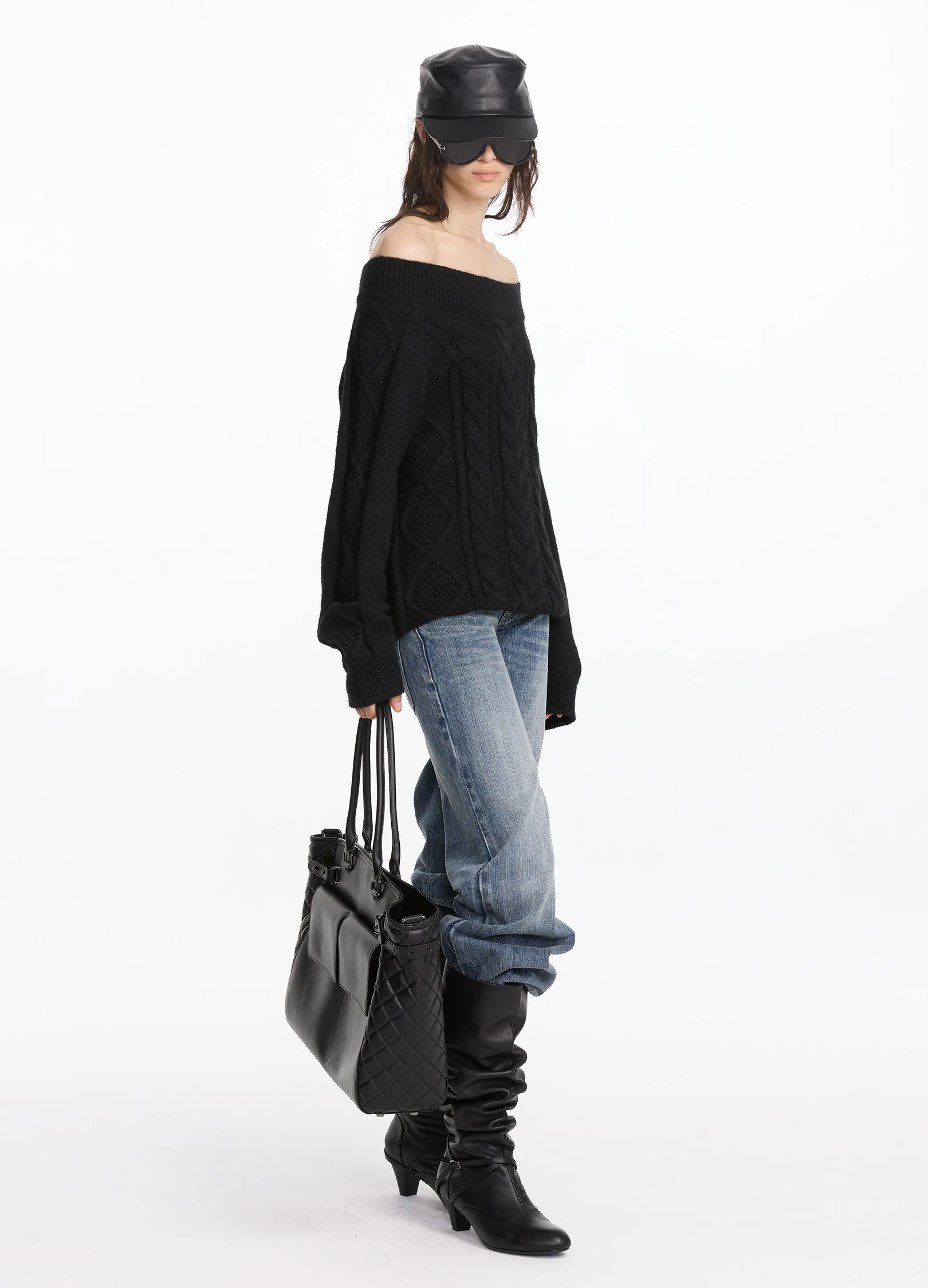 Off-Shoulder Knit - Image 7
