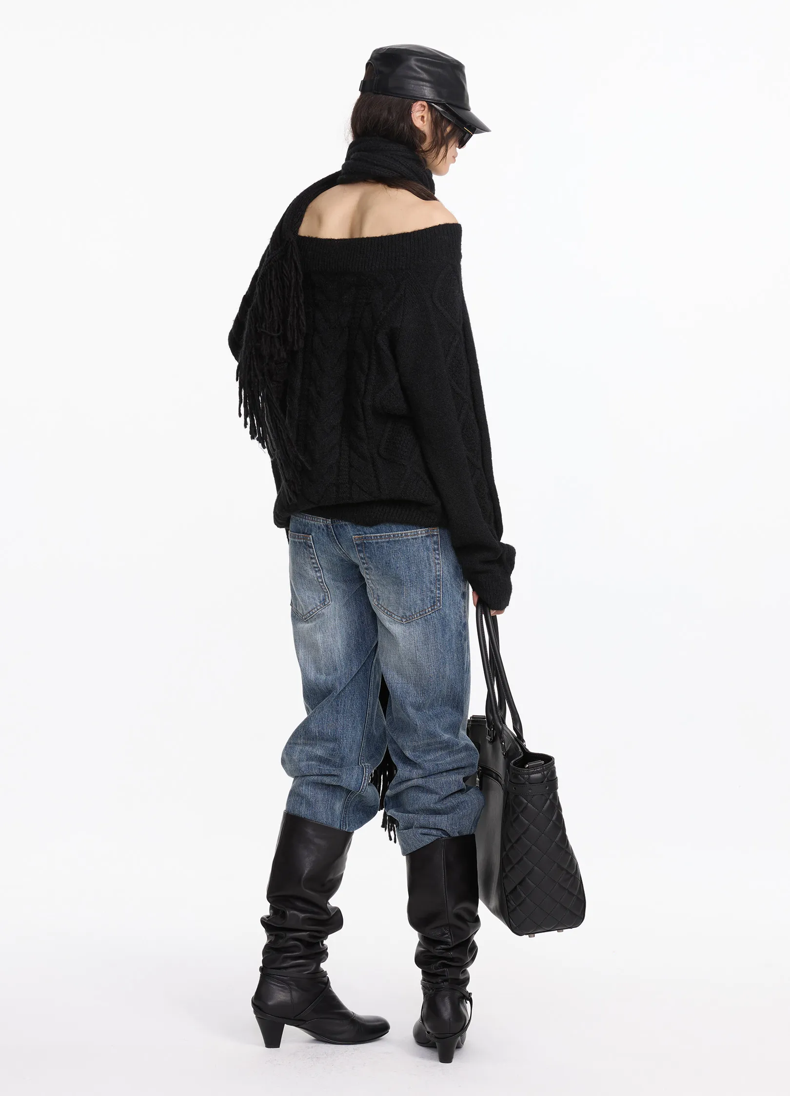 Off-Shoulder Knit - Image 8