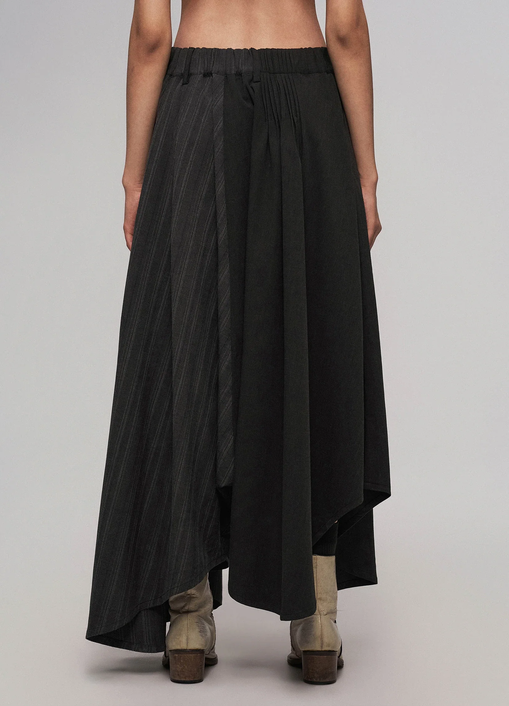Offset Pleat Trousers - Image 4