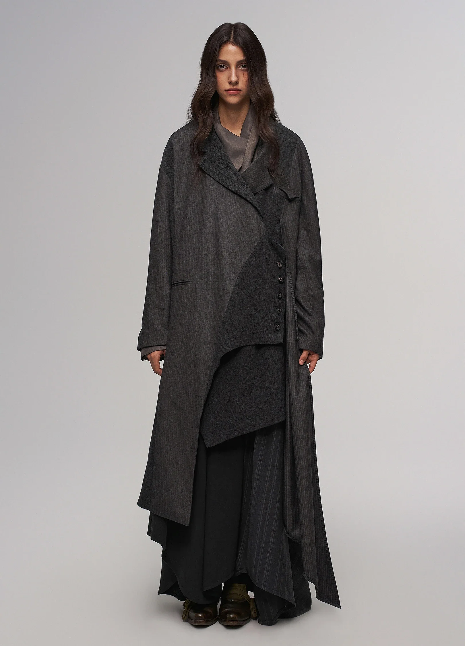 Offset Pleat Trousers - Image 6