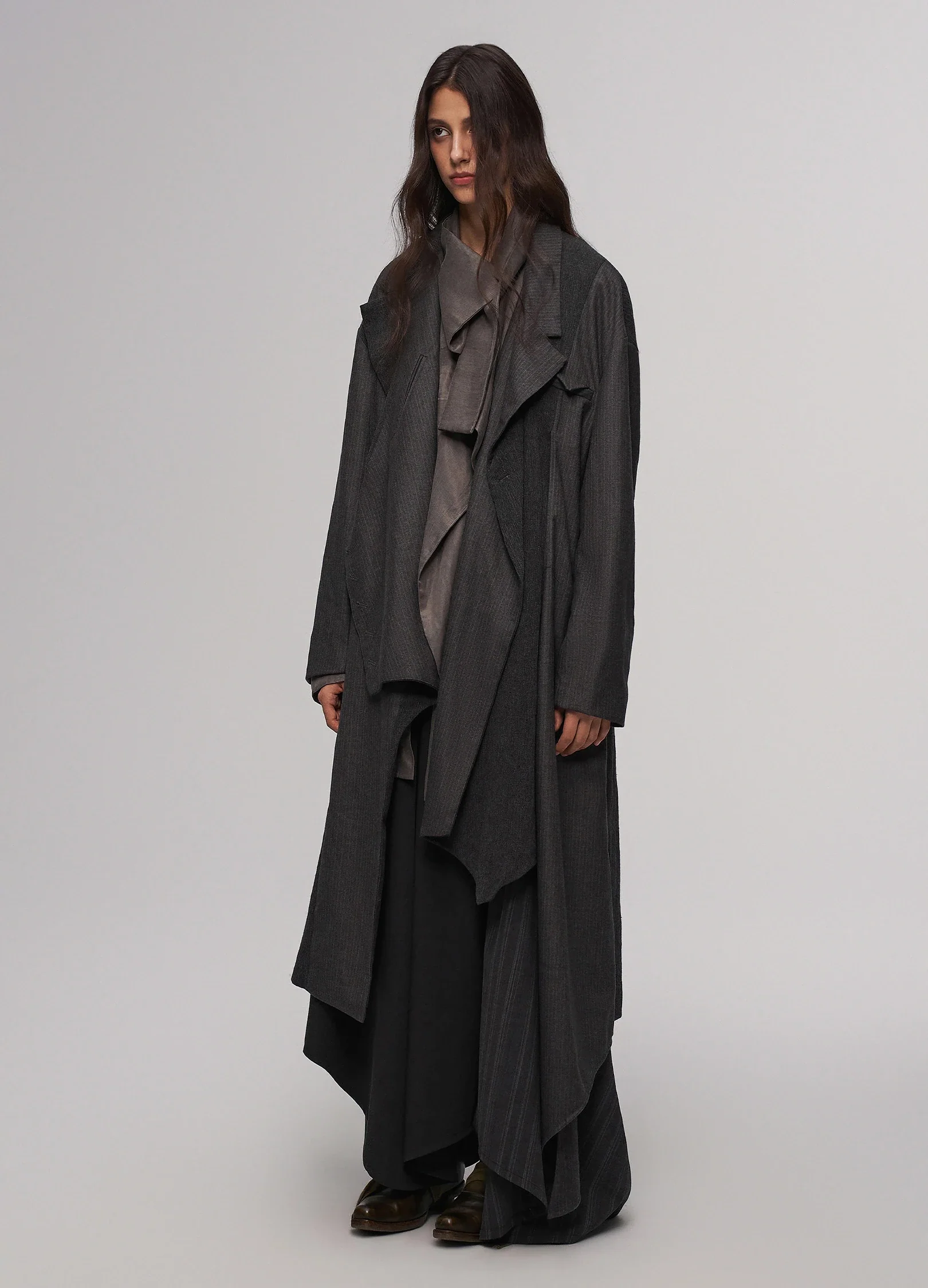 Offset Pleat Trousers - Image 7