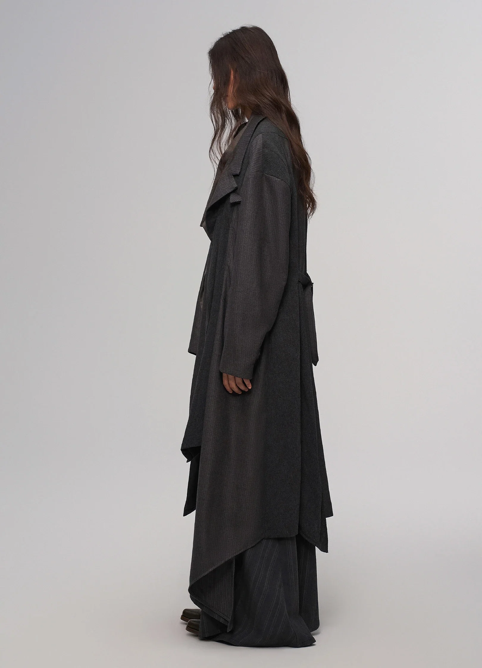 Offset Pleat Trousers - Image 8