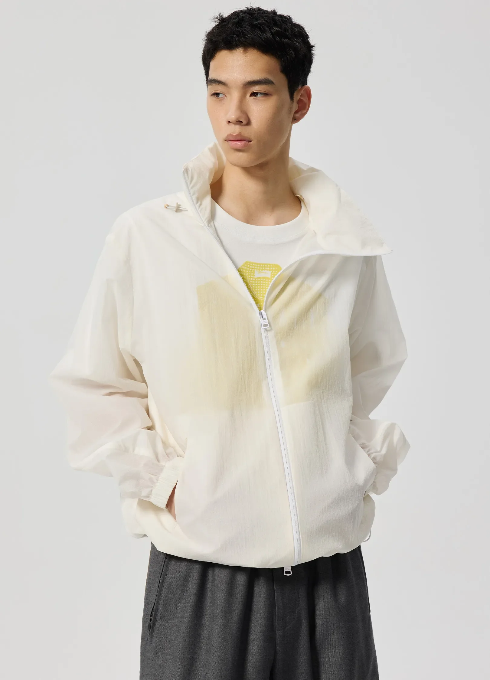 Offset Zip Jacket