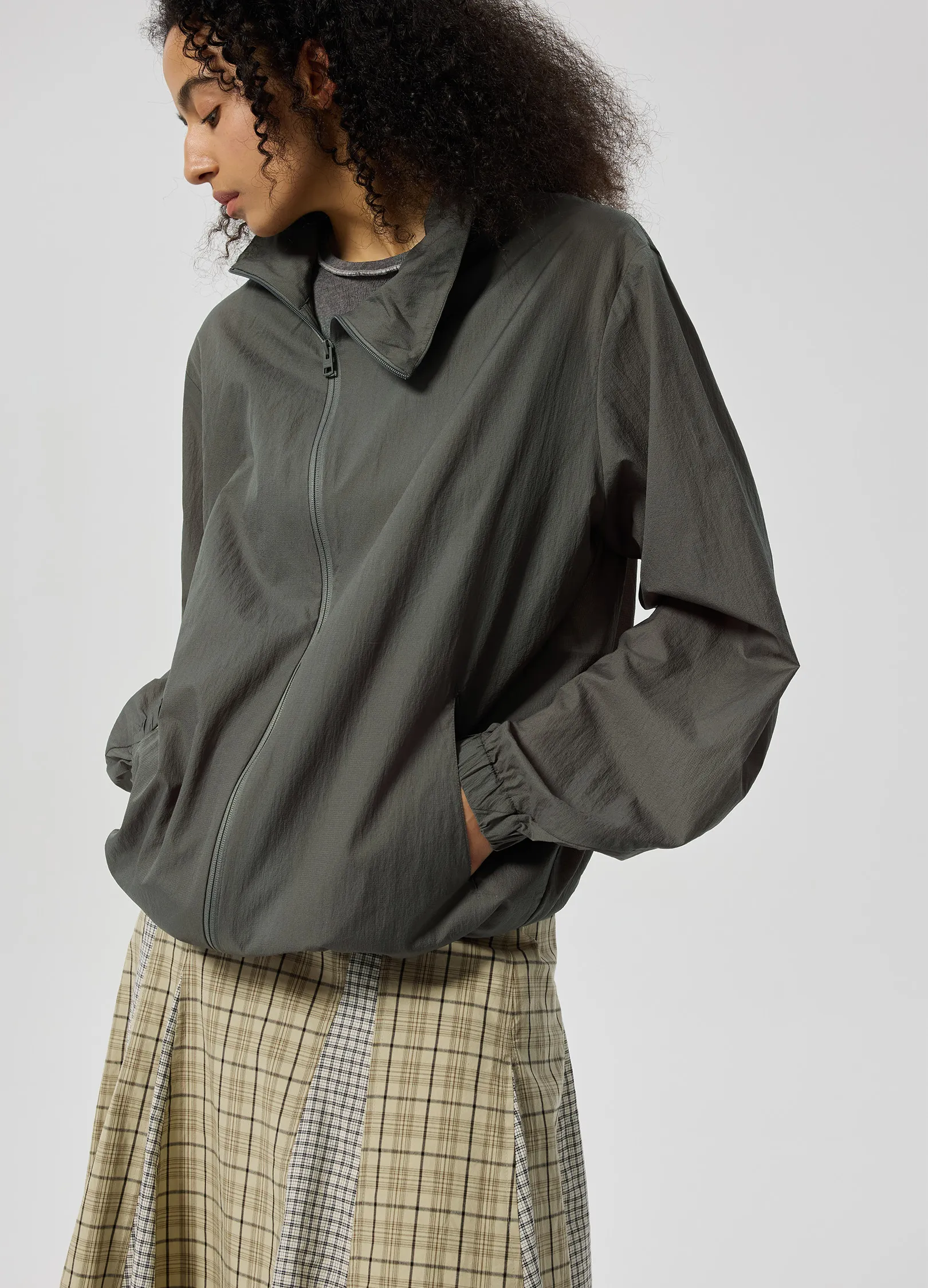 Offset Zip Jacket - Image 10