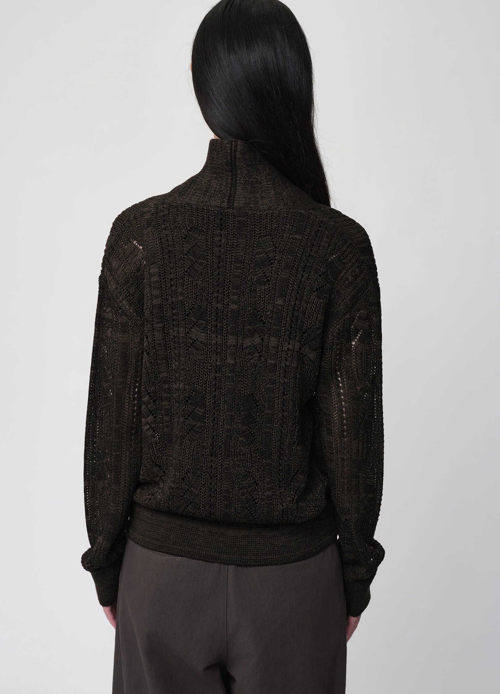 Open Knit Cardigan - Image 10