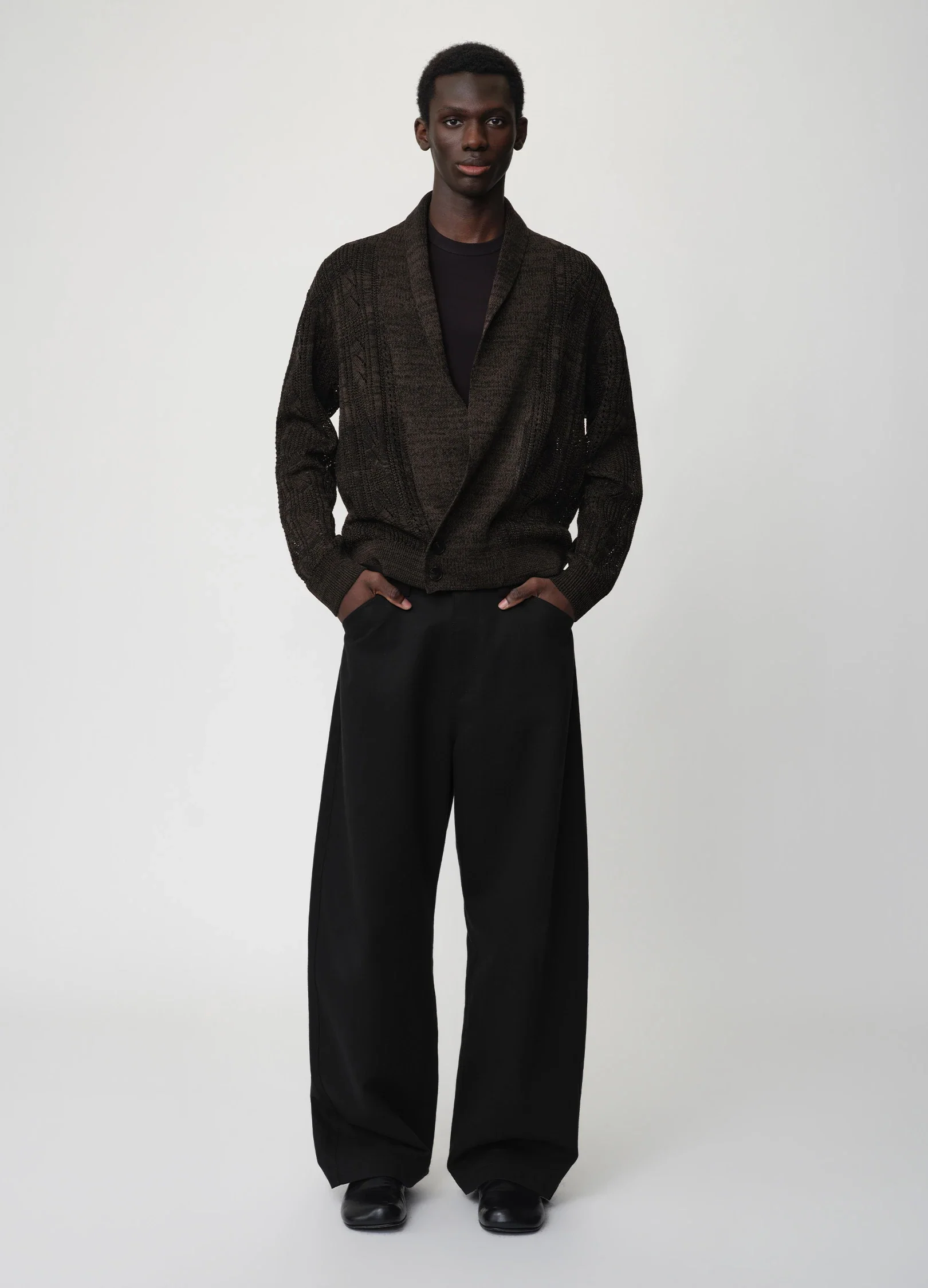 Open Knit Cardigan - Image 6