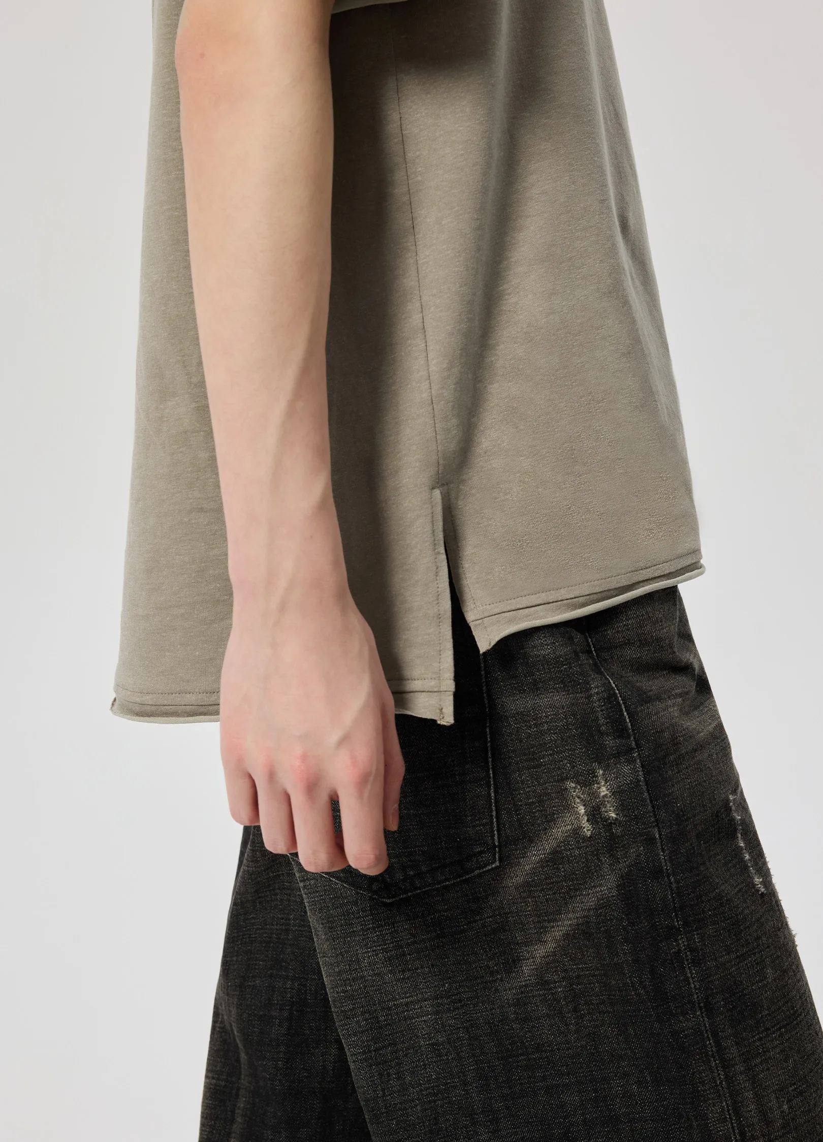 Paneled Collar Tee - Image 11