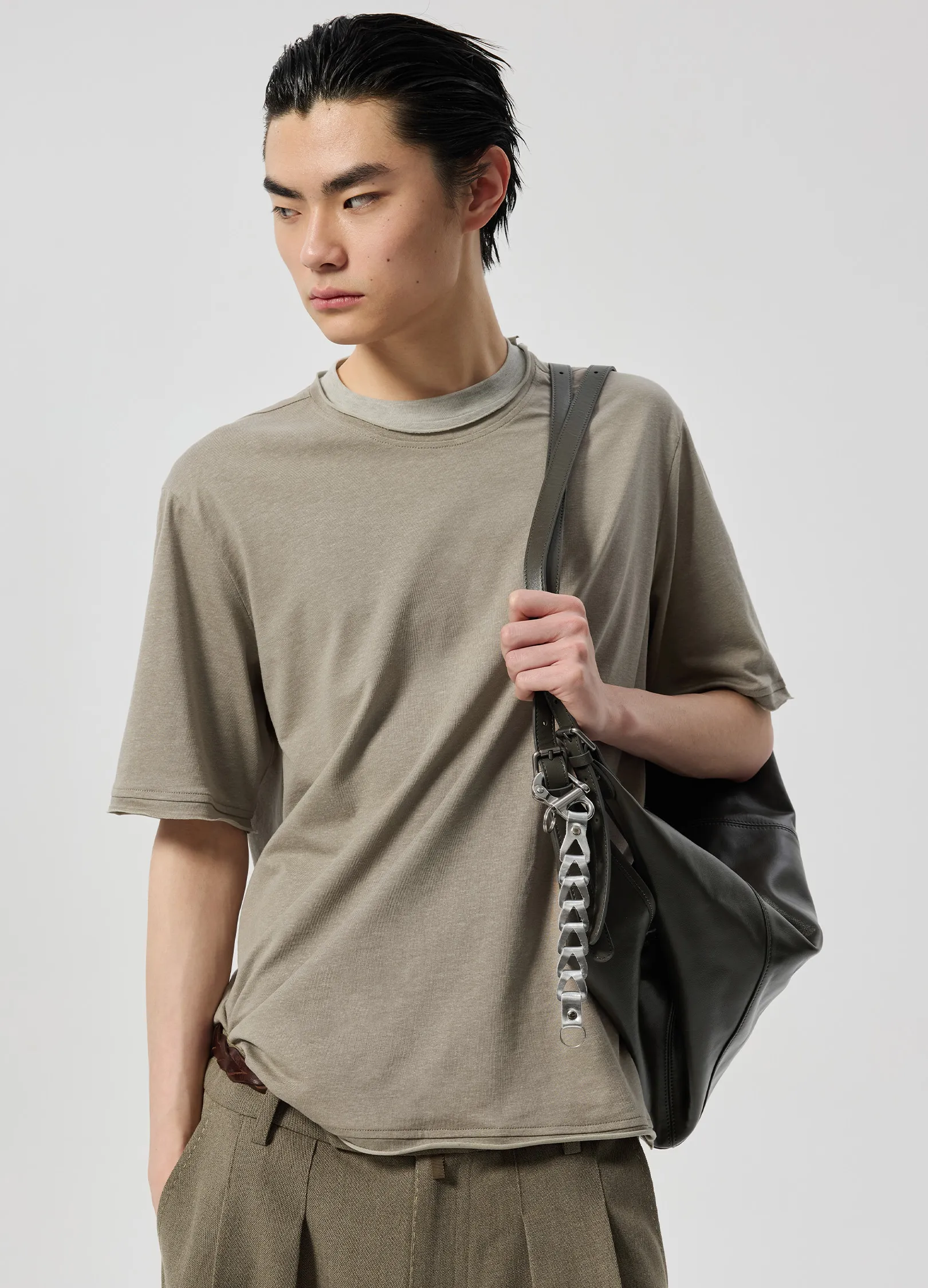 Paneled Collar Tee - Image 2