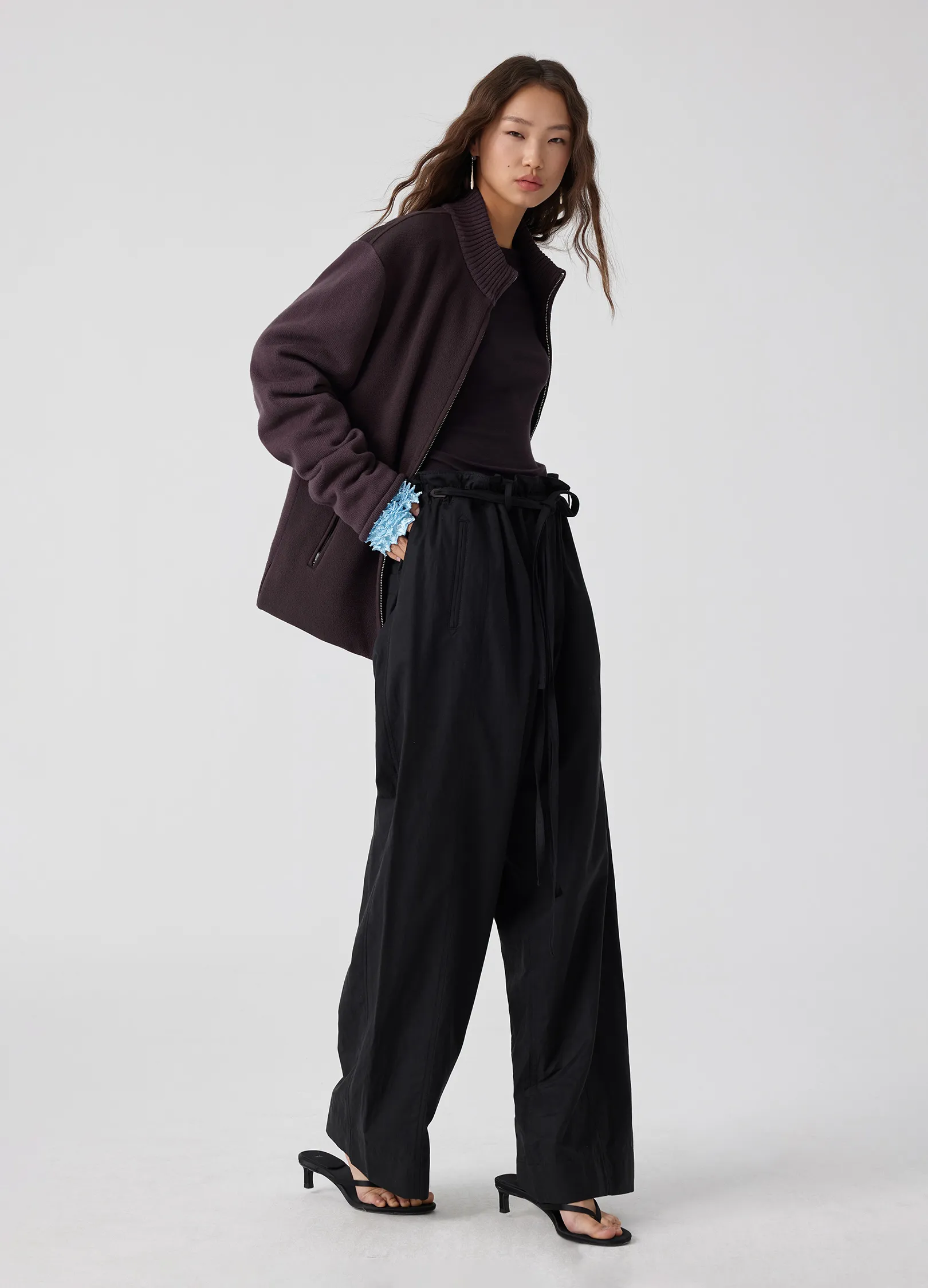 Paneled Knit Jacket - Image 11