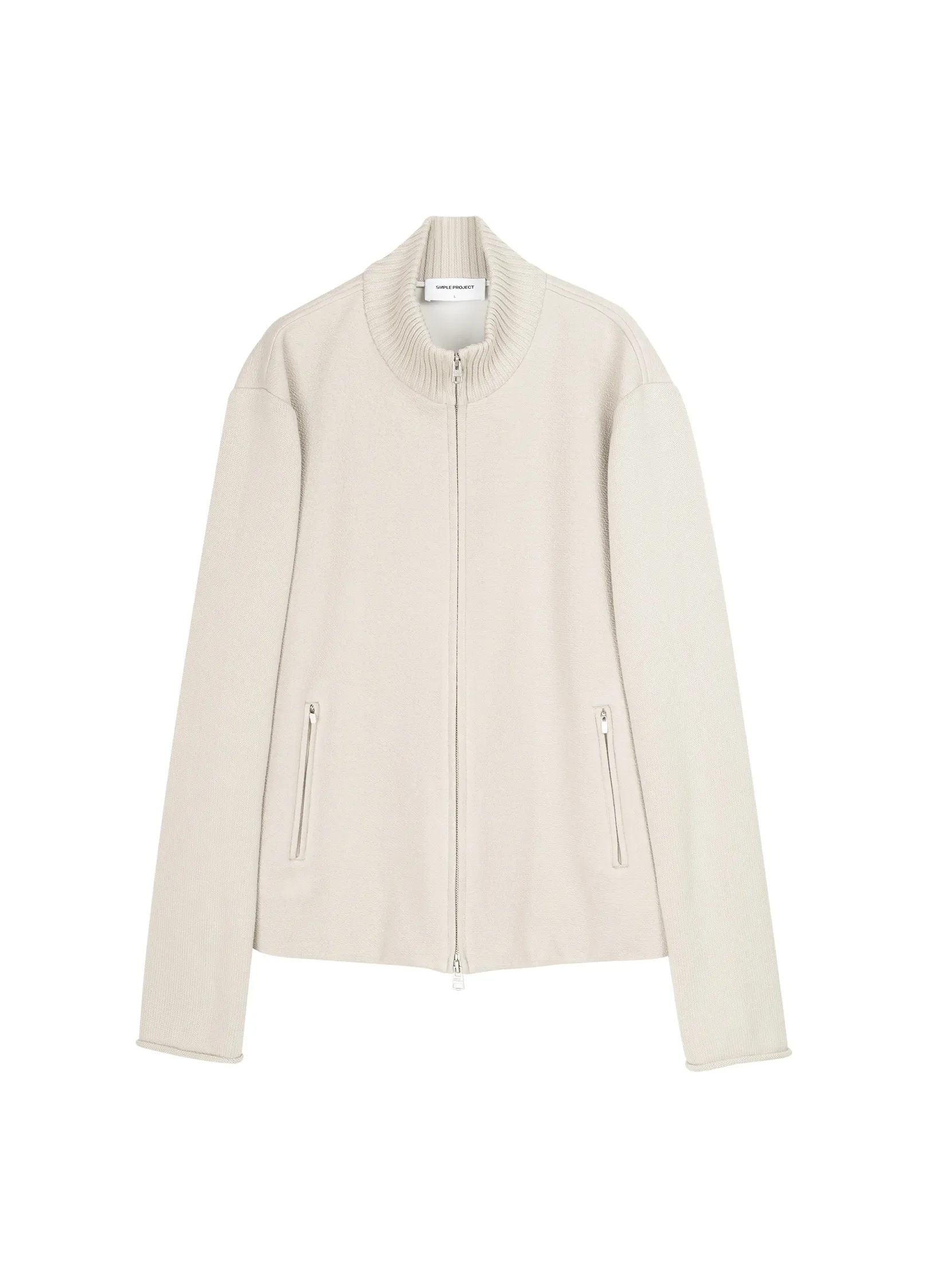 Paneled Knit Jacket - Image 15