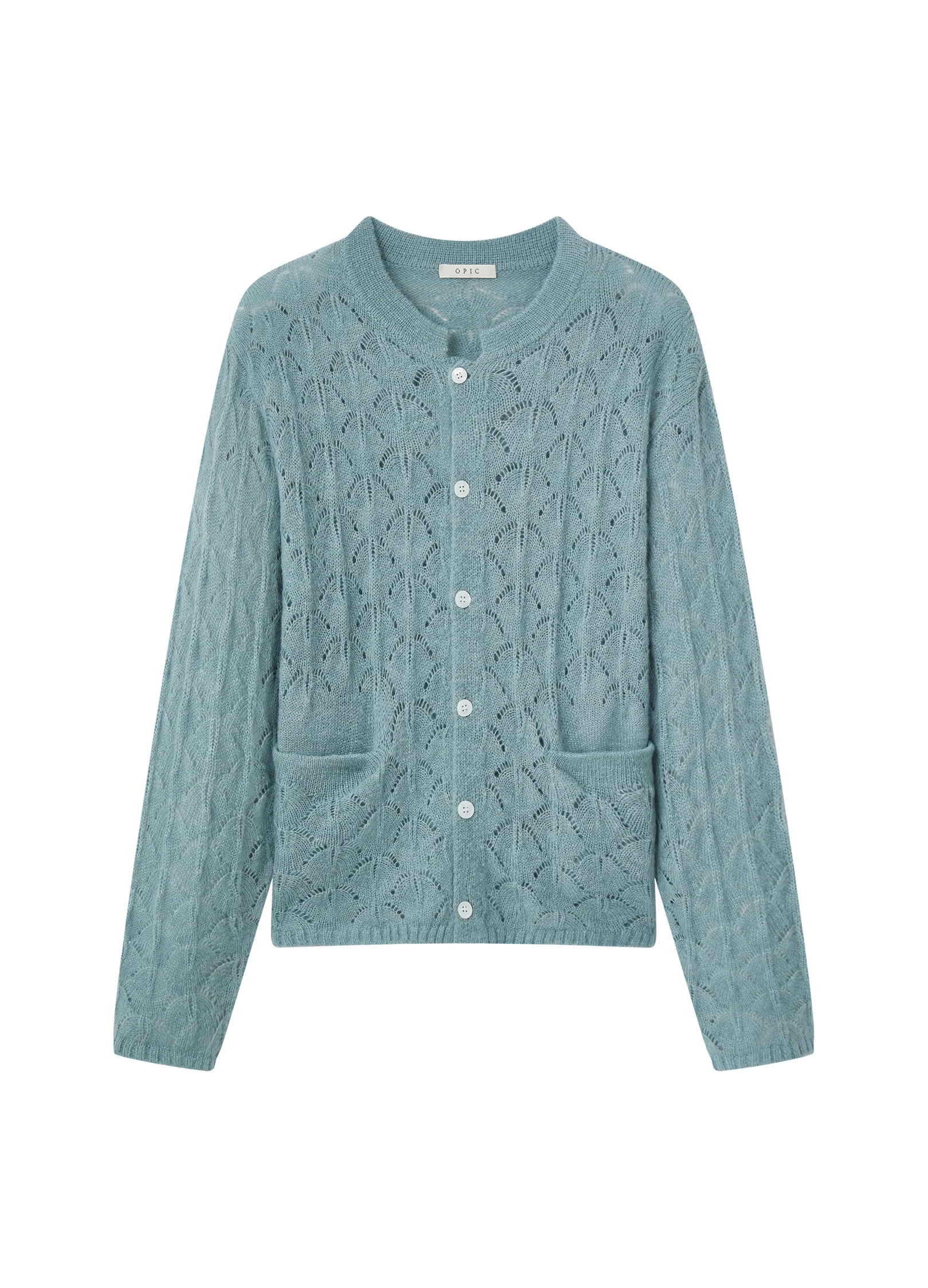 Pattern Wool Cardigan - Image 27