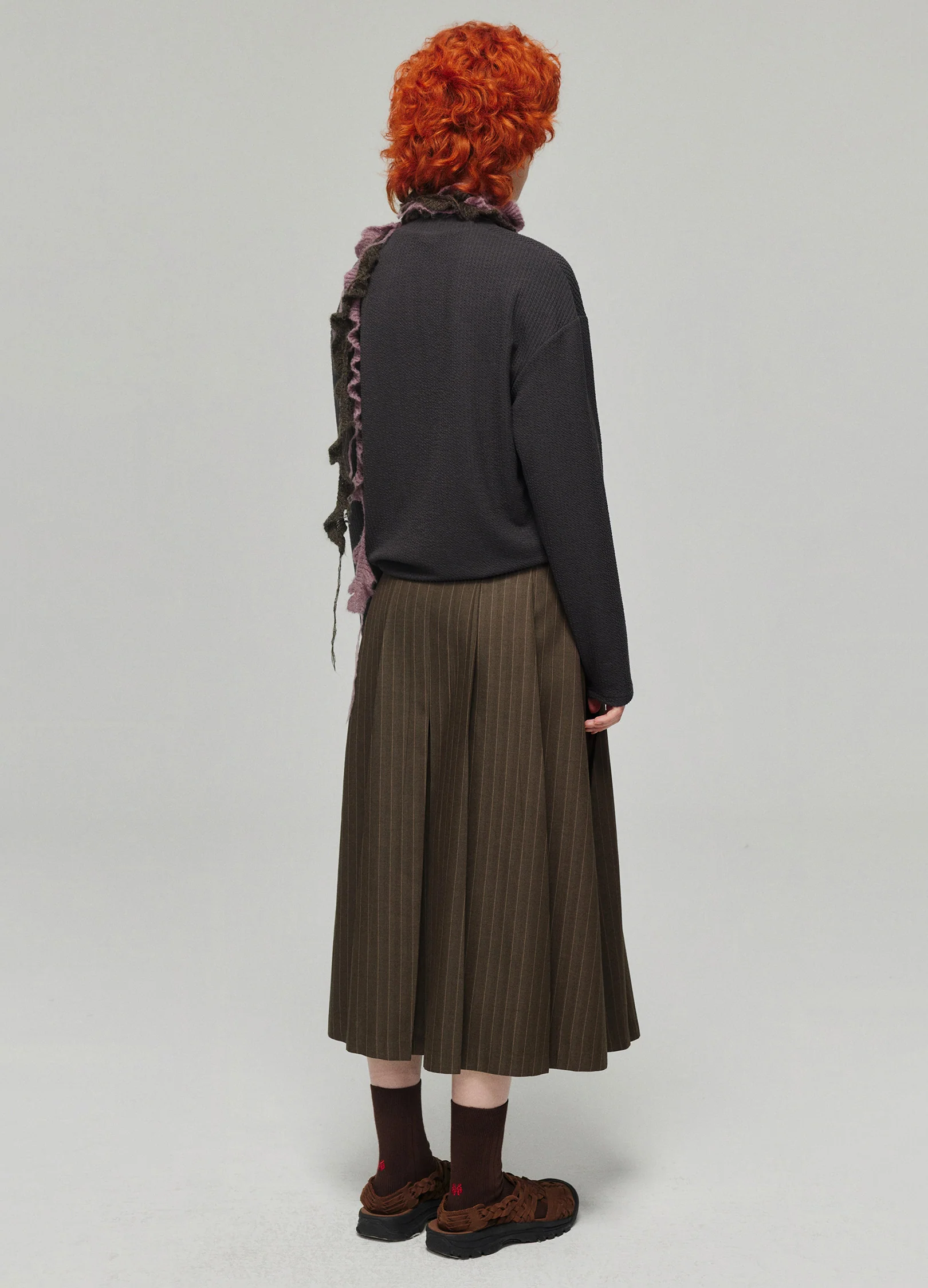 Pinstripe Skirt - Image 11