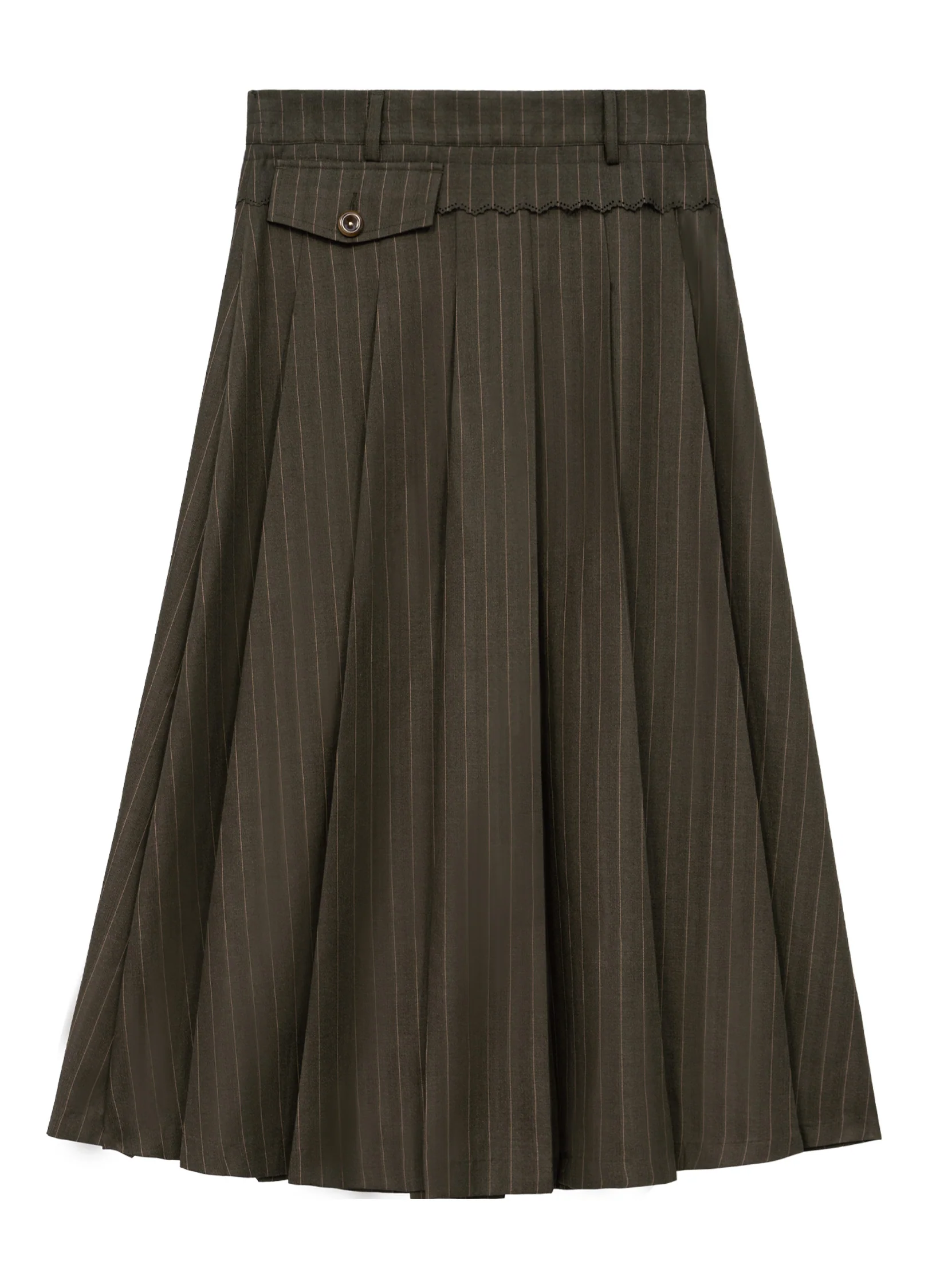 Pinstripe Skirt - Image 12