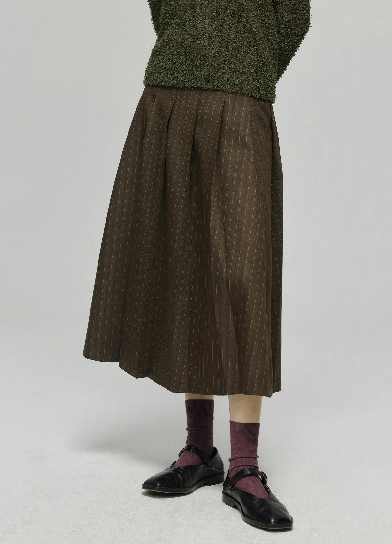 Pinstripe Skirt - Image 3
