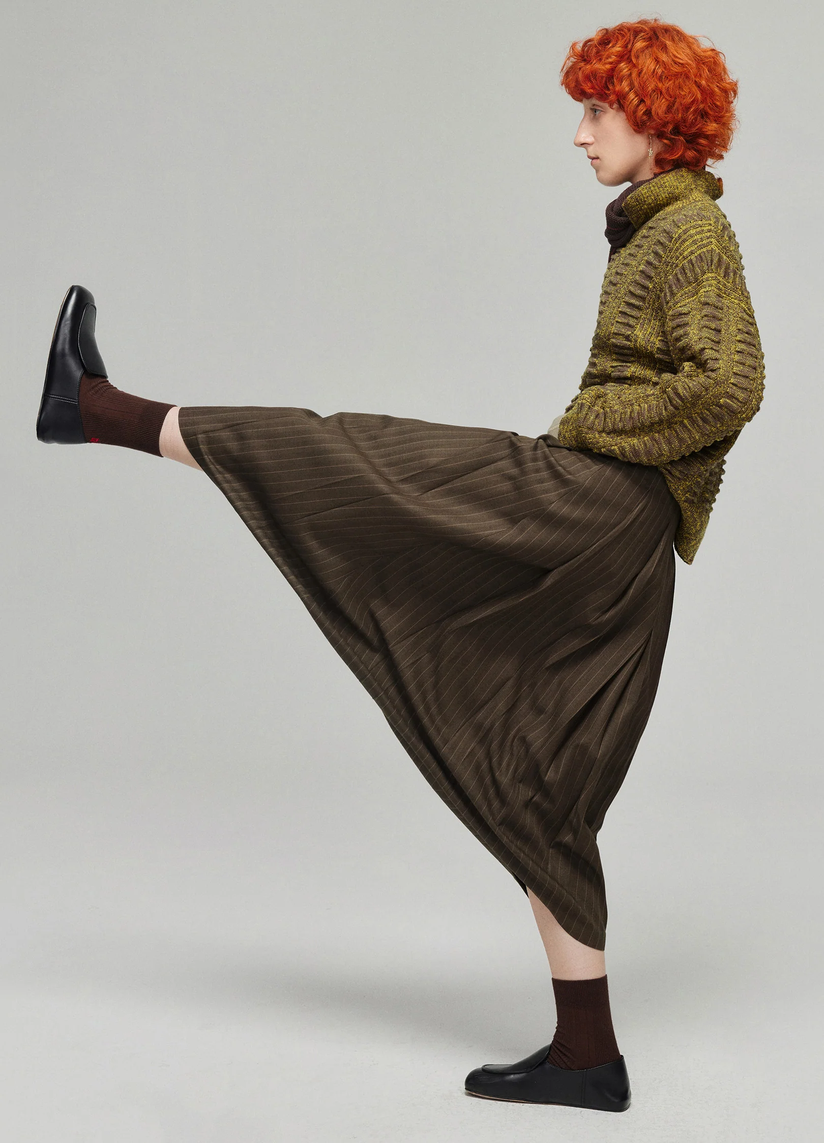 Pinstripe Skirt - Image 8