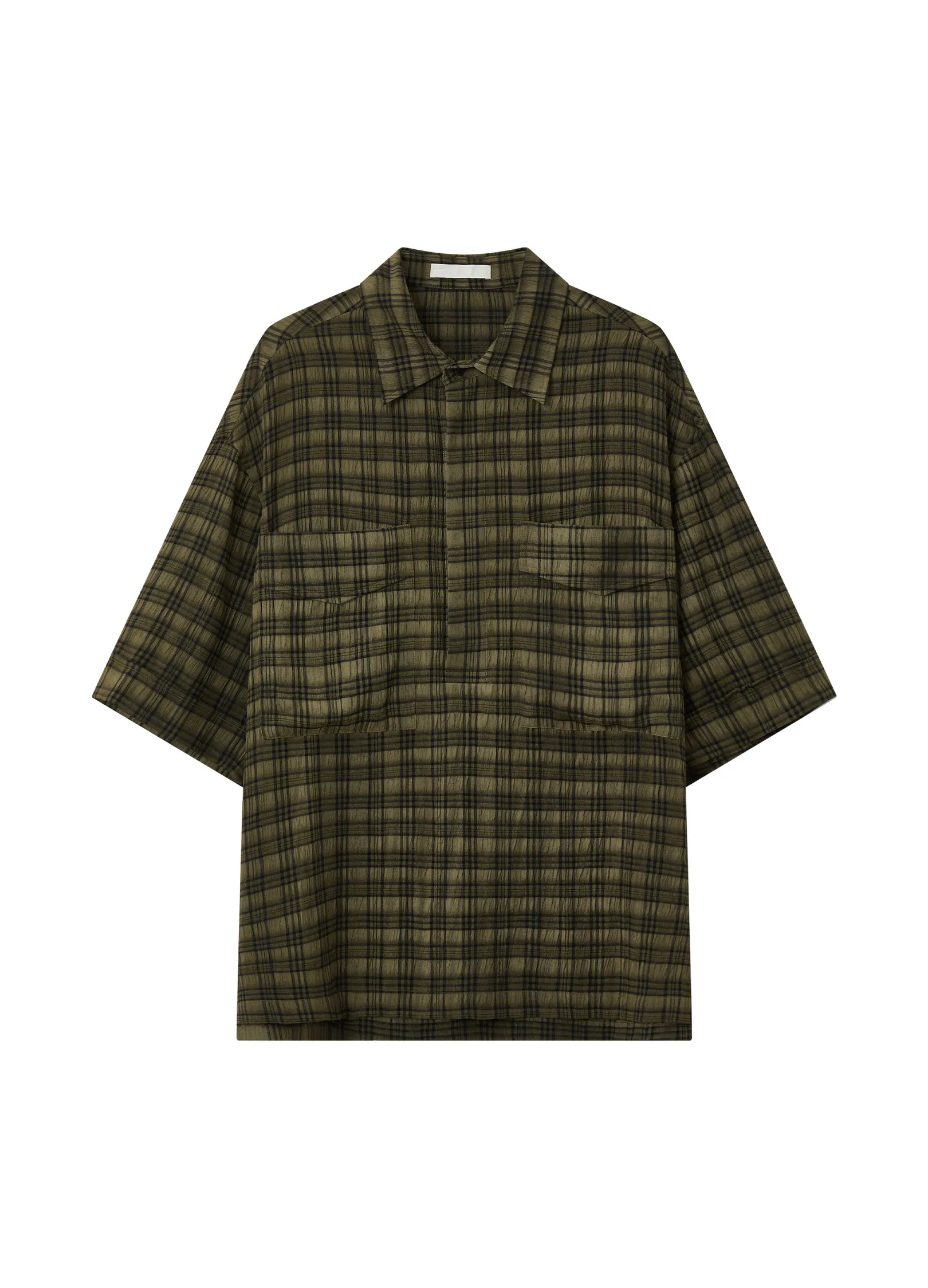 Plaid Curve Shirt - Image 9